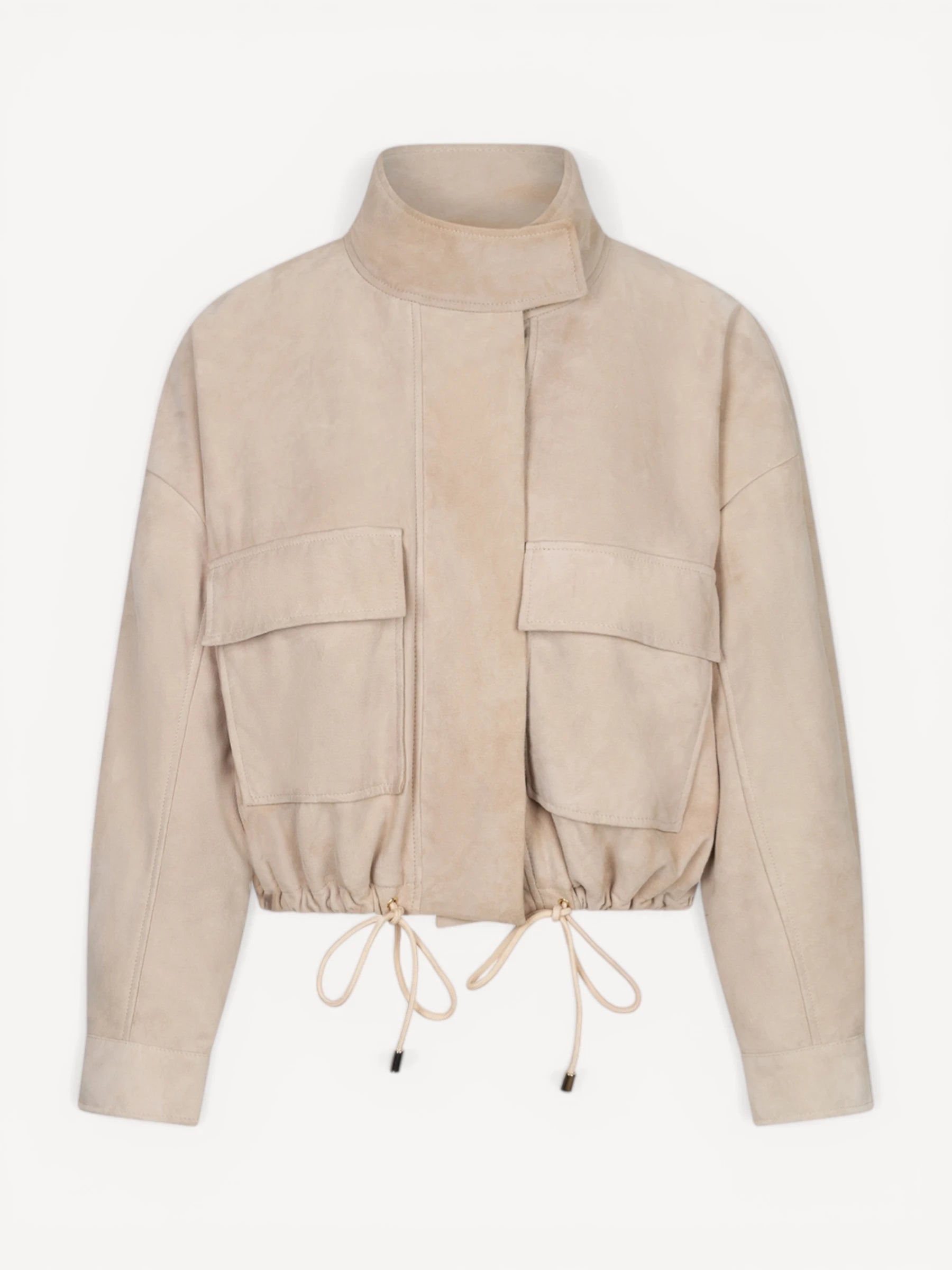 Jigo Suede Jacket - Ostra Beige