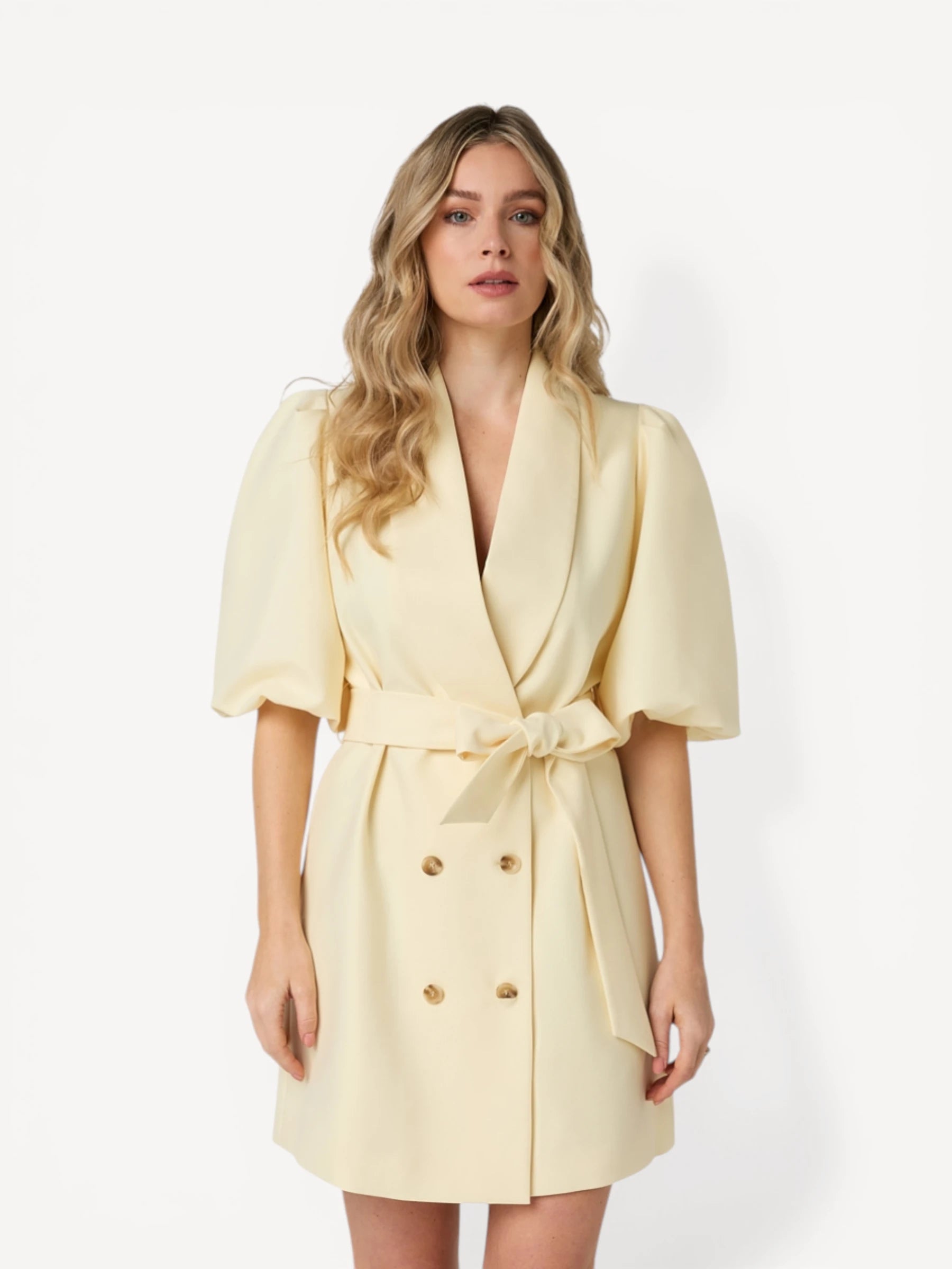 Dulcia Dress - Manteca Yellow