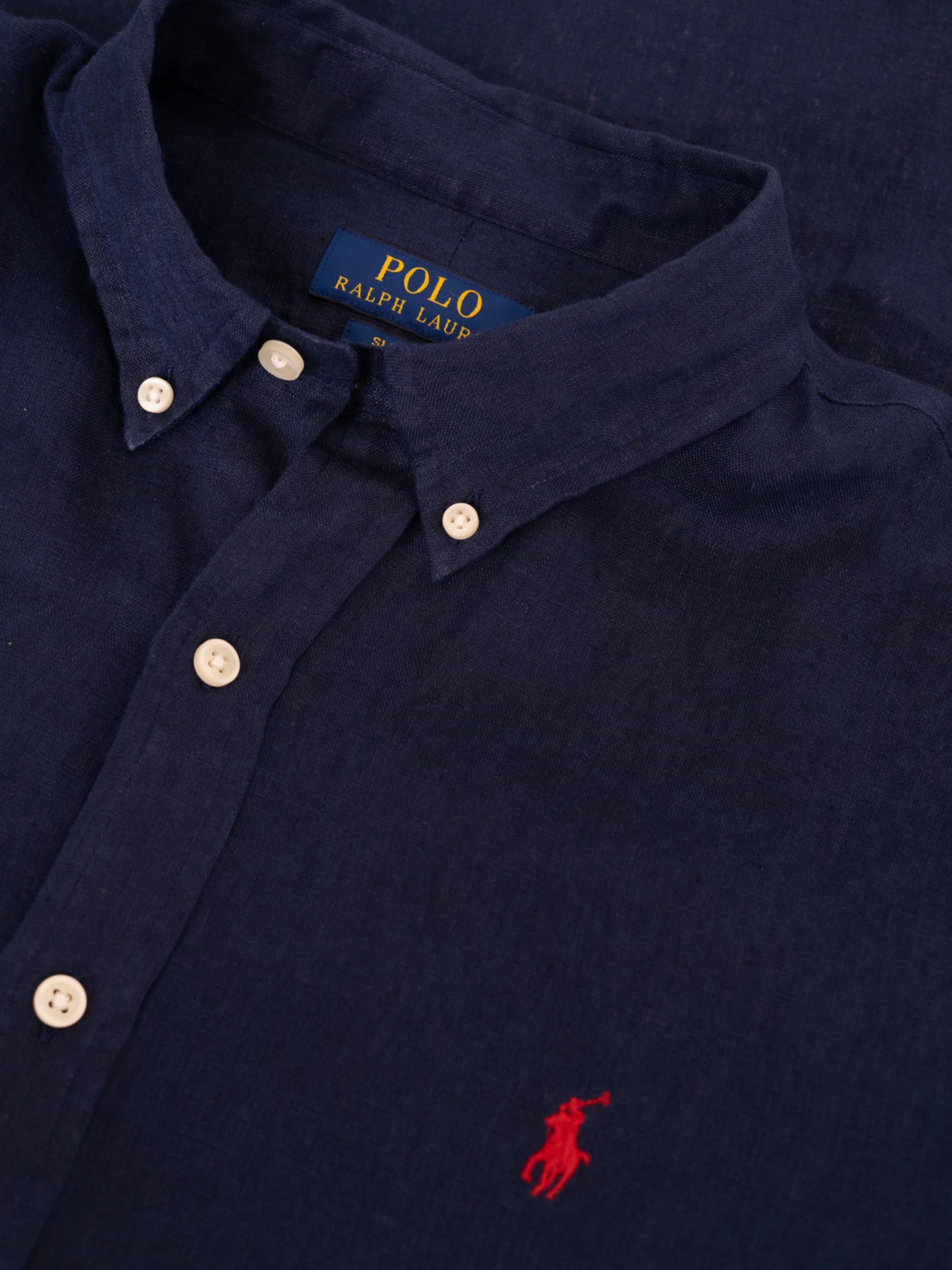 Linnen Shirt - Navy