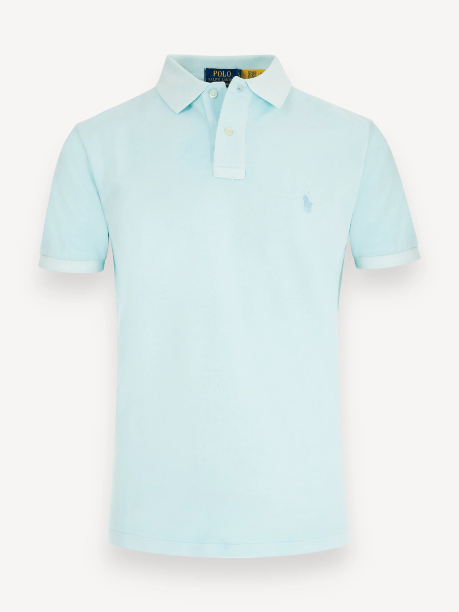 Garment Dyed Polo - Sky Blue