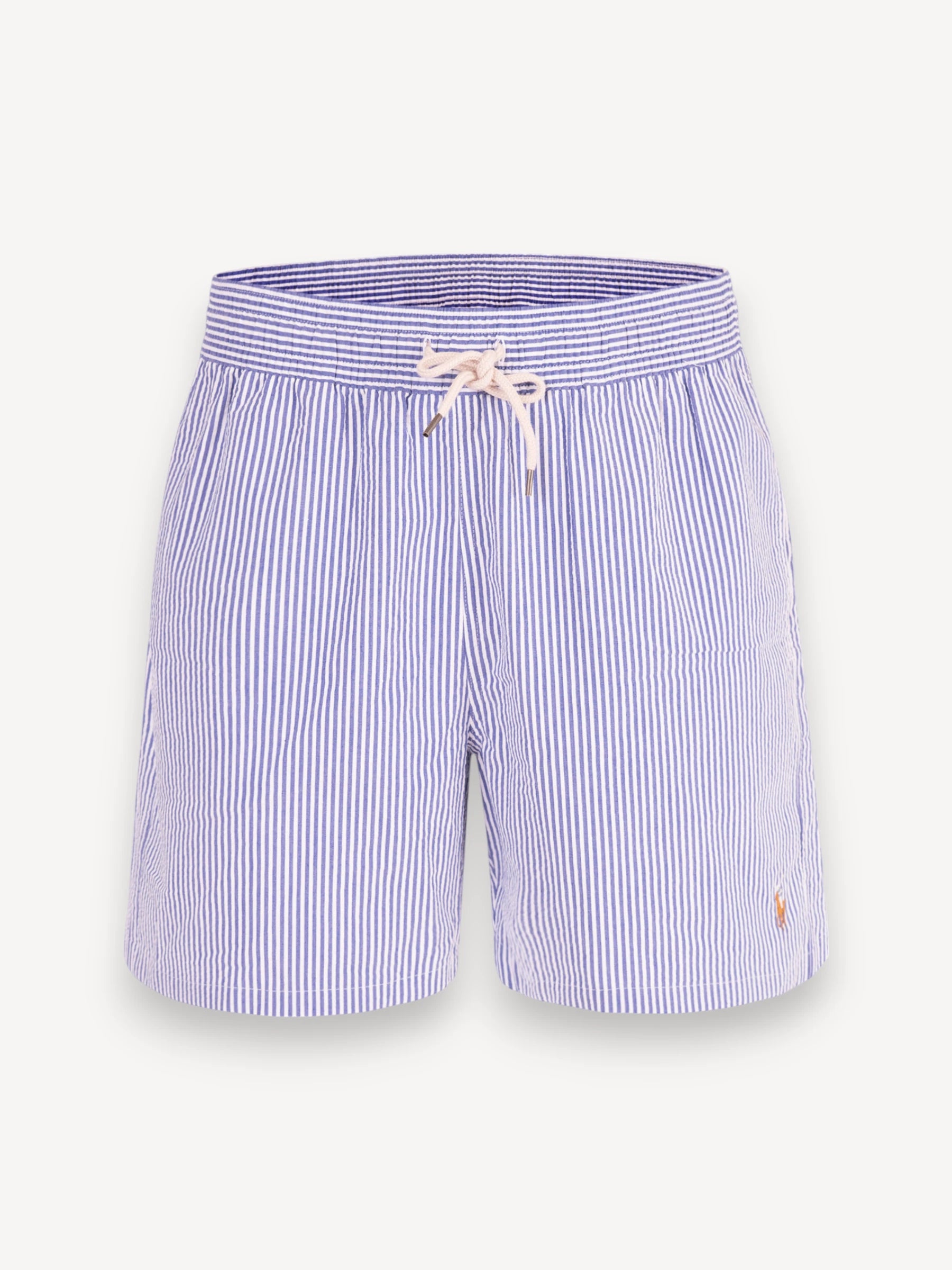 Seersucker Zwembroek - Blauw