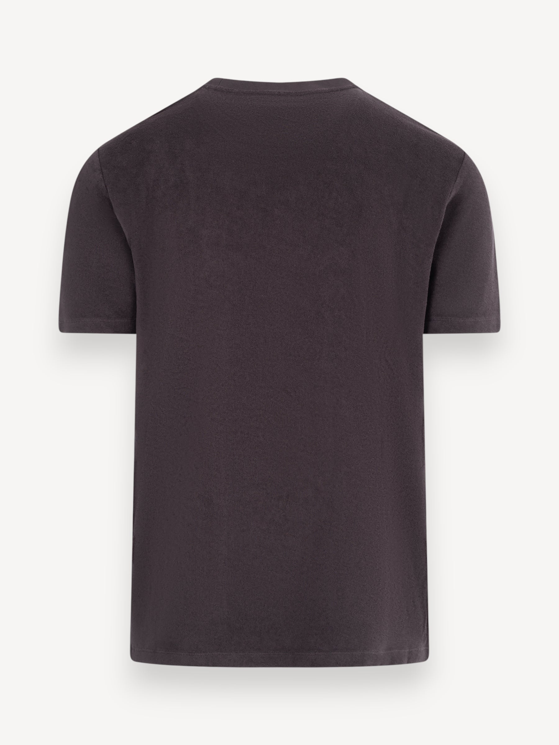 Berkley Toweling T-Shirt - Dark Brown