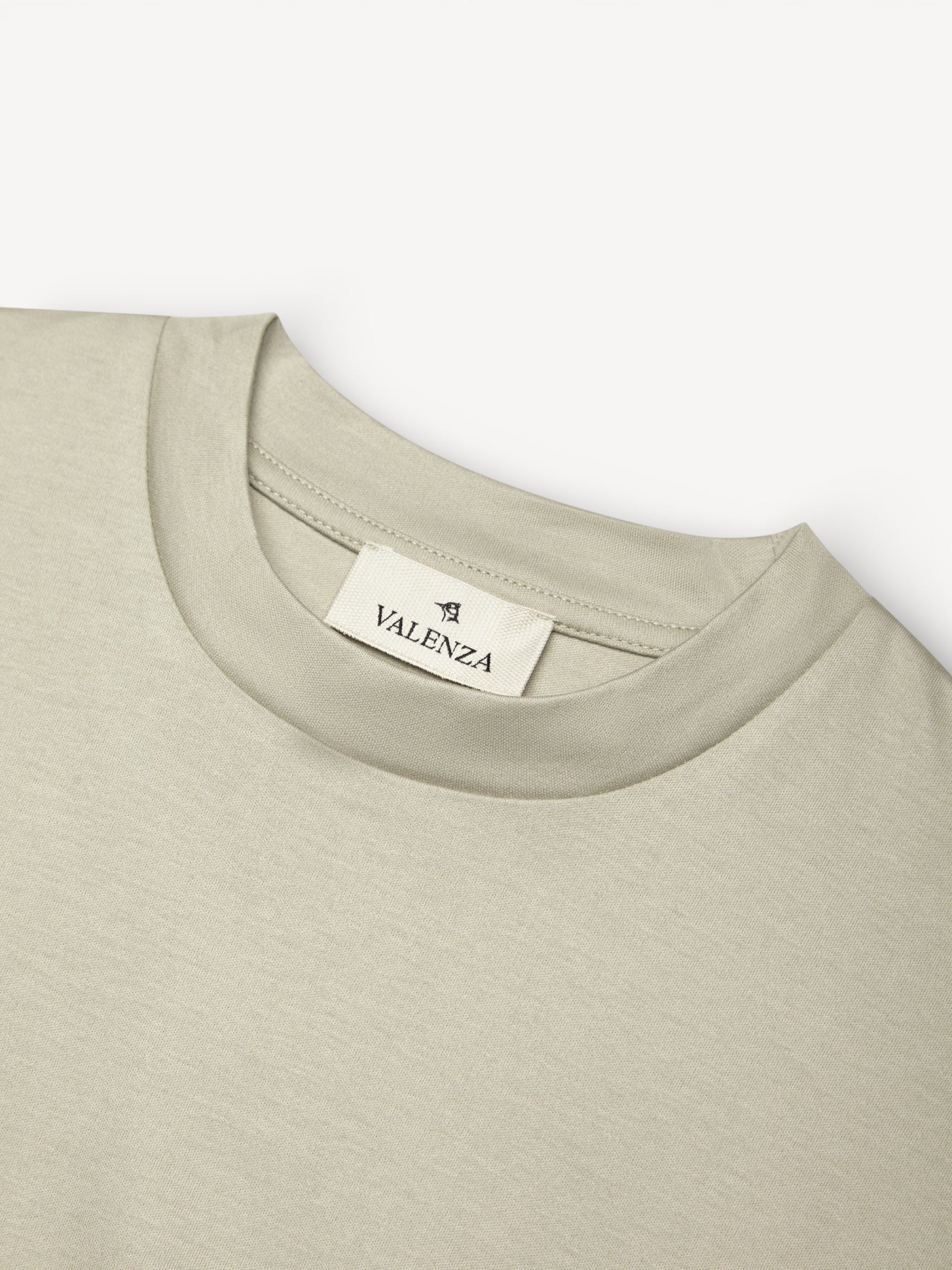 Interlock Supima T-Shirt - Stone