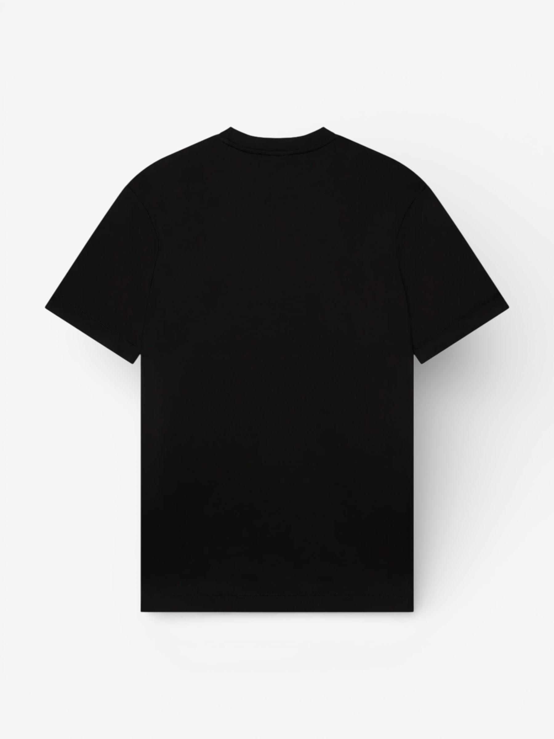 Interlock Supima T-Shirt - Zwart
