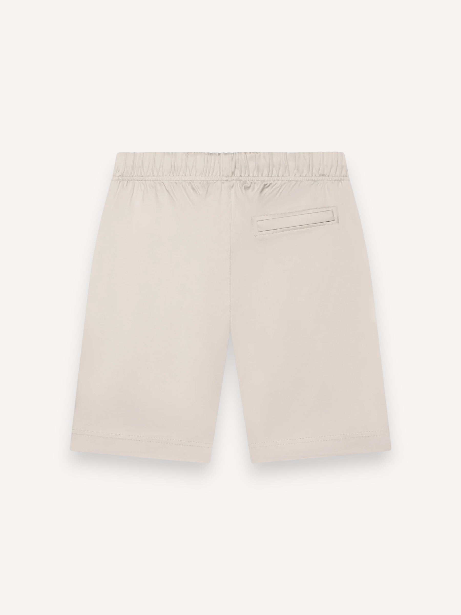 Interlock Supima Shorts - Pearl Grey