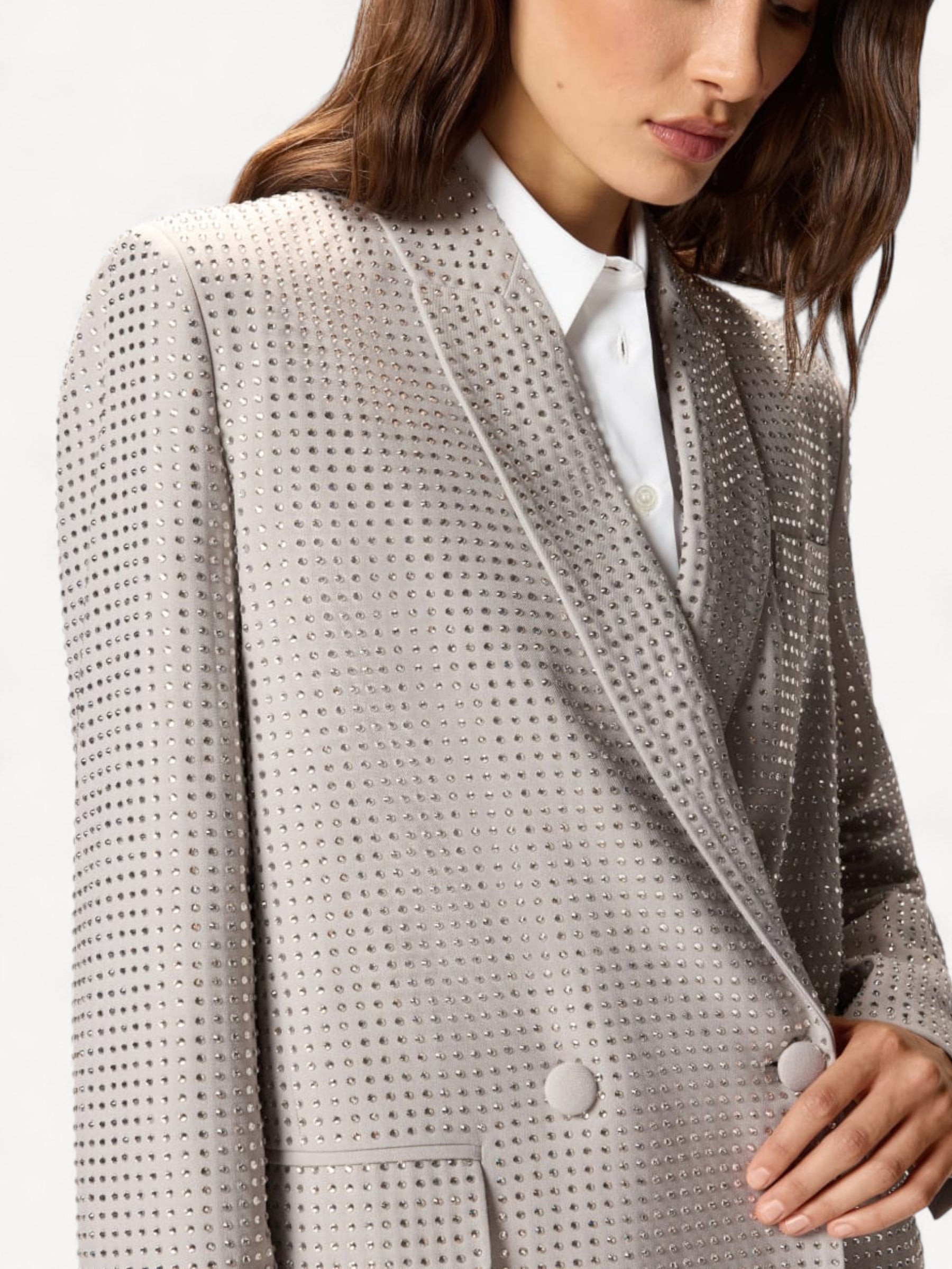 Oversized Blazer - Grijs