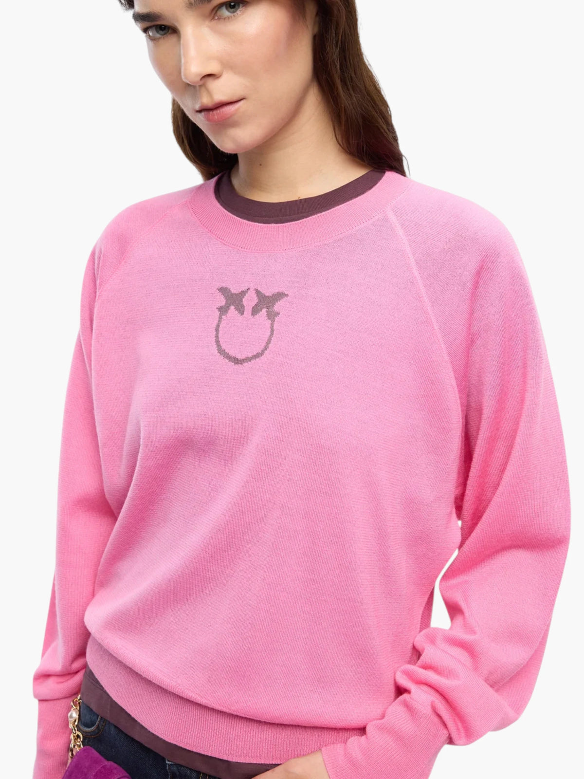 PINKO Lanzarote Maglia Trui - Roze