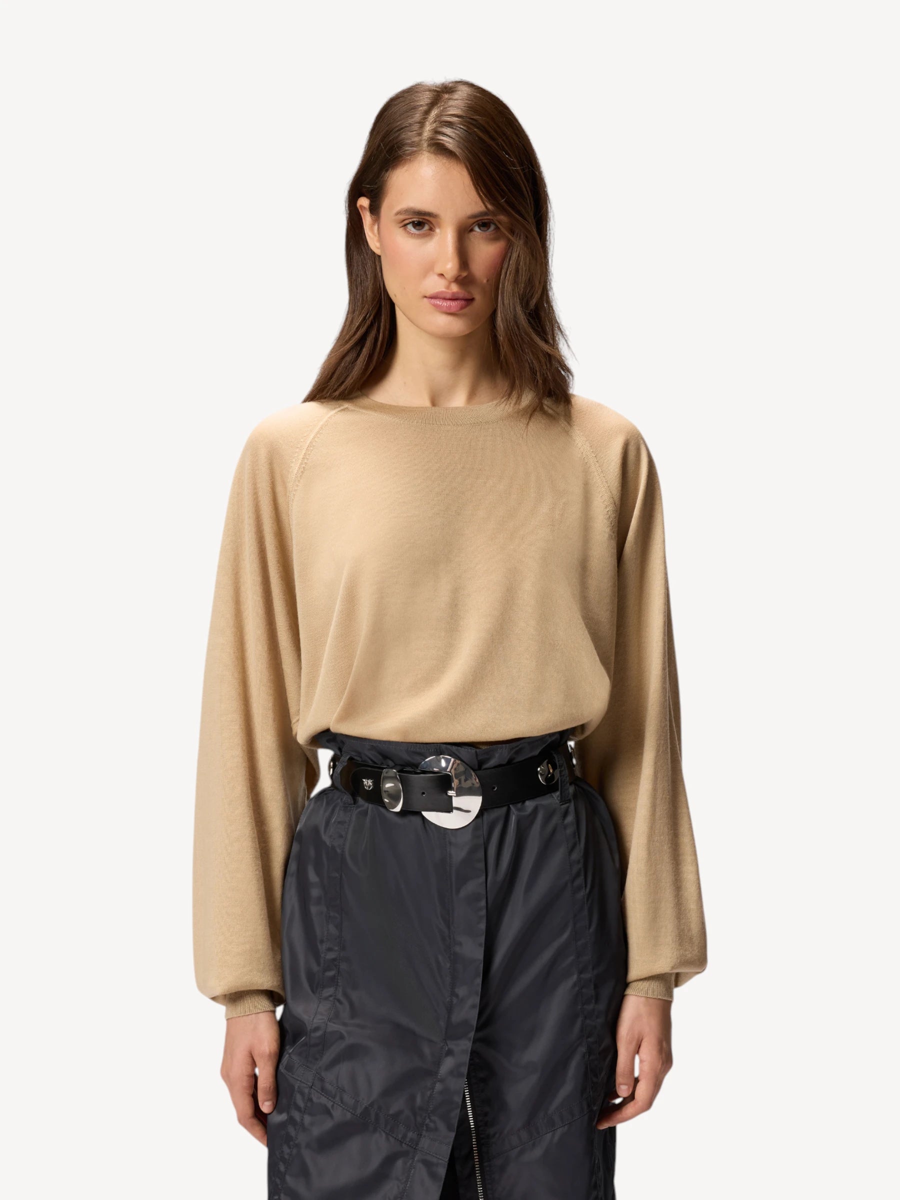 Crewneck Sweater - Beige