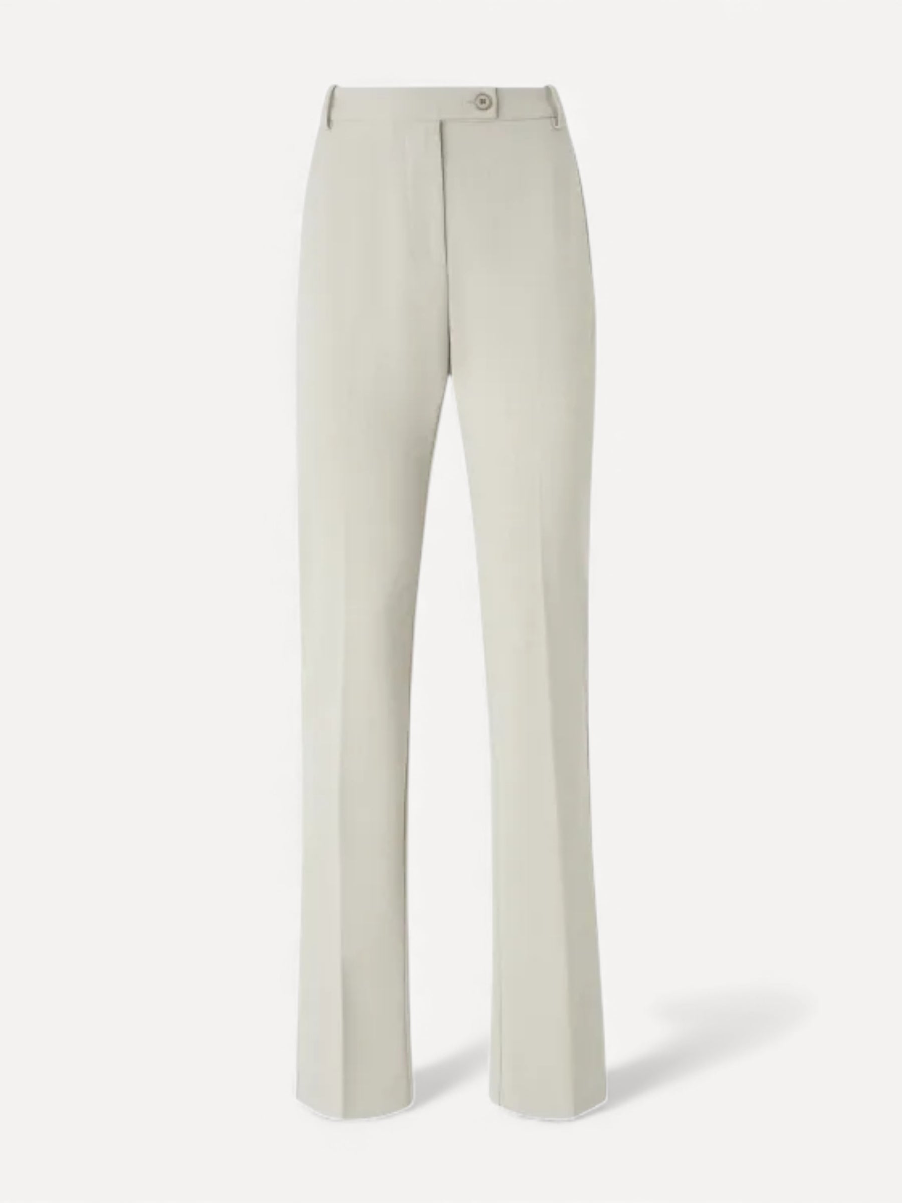 Long Trousers With Rear Zip - Lichtgrijs