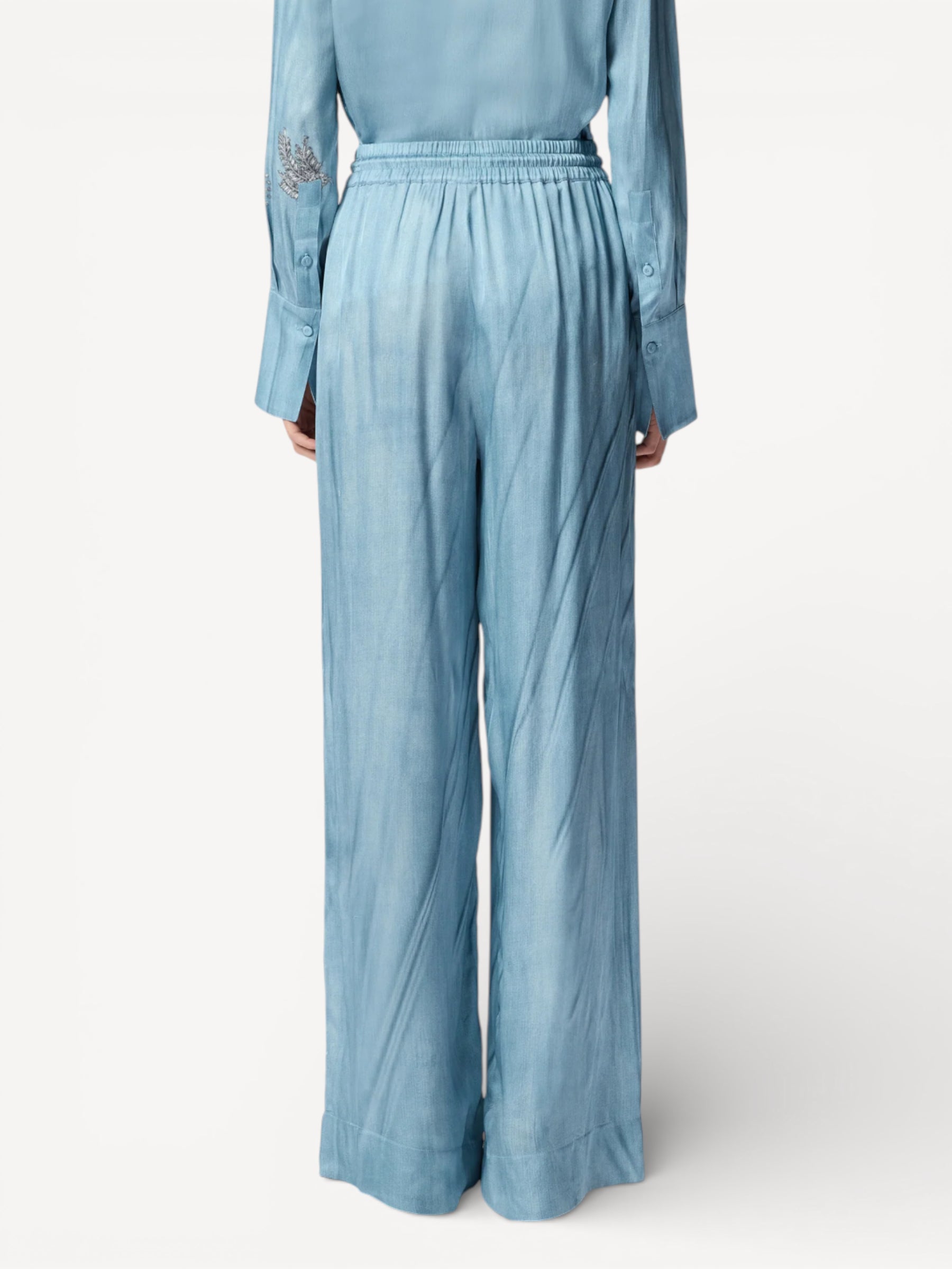 Fluid Trousers - Azure