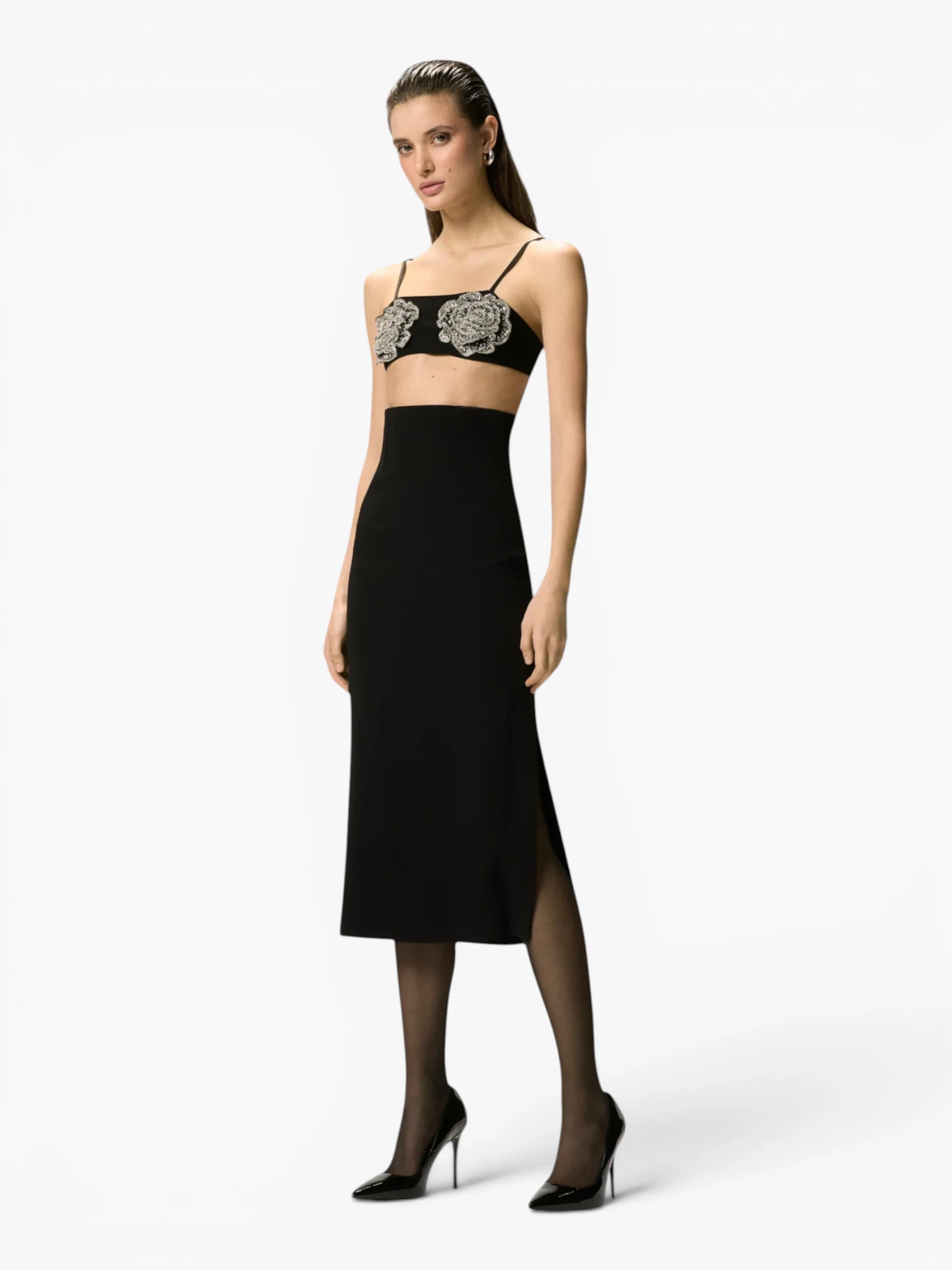 Midi Skirt - Zwart