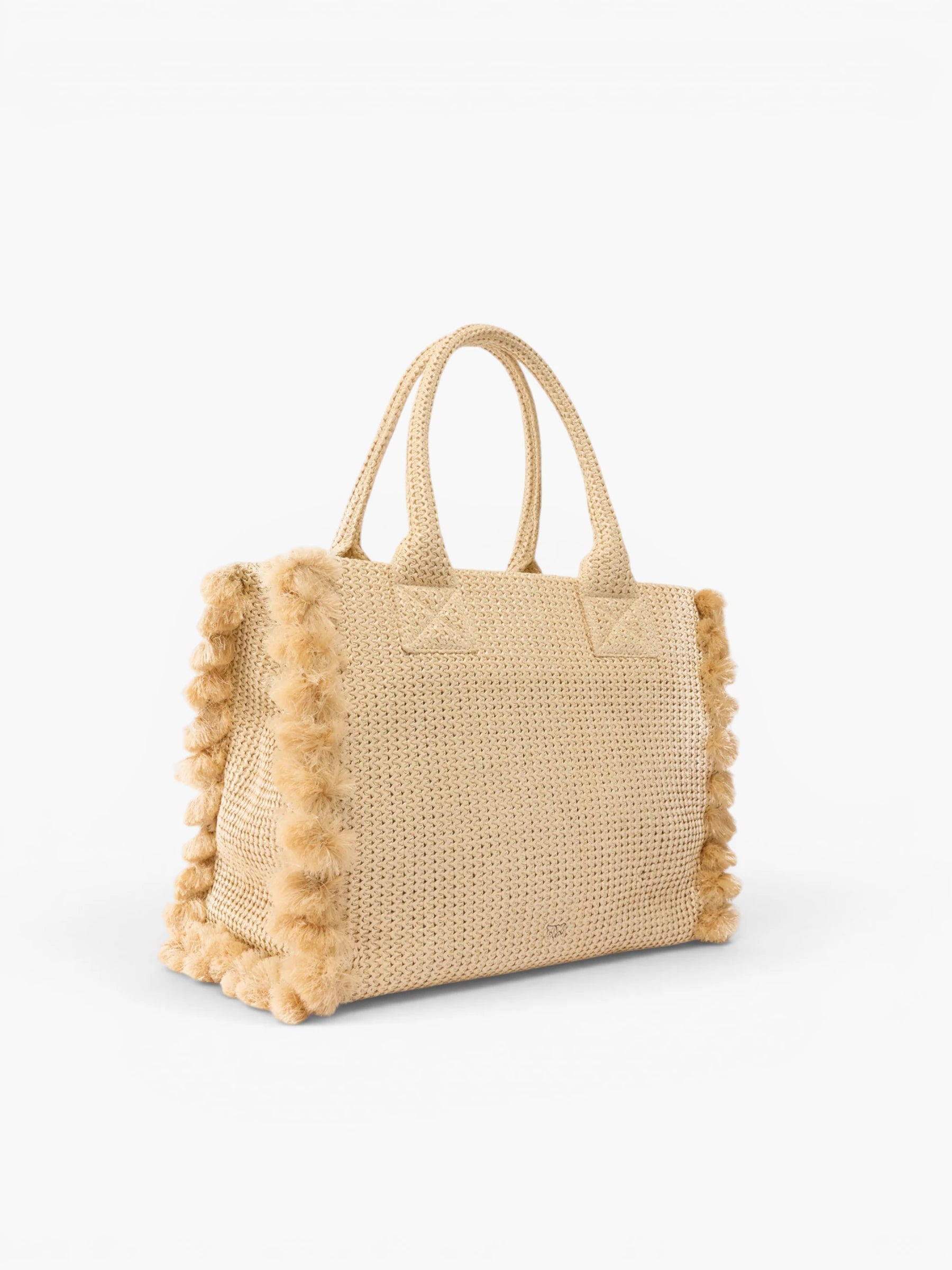 Medium Beach shopping tote - Gold