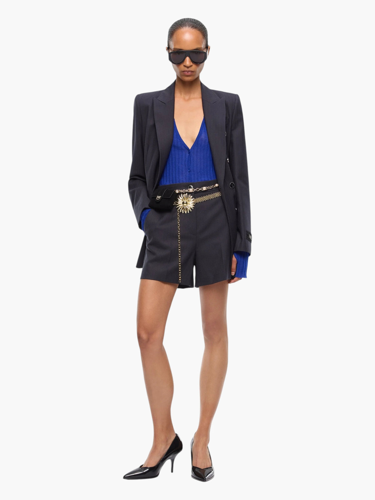PINKO short - Navy