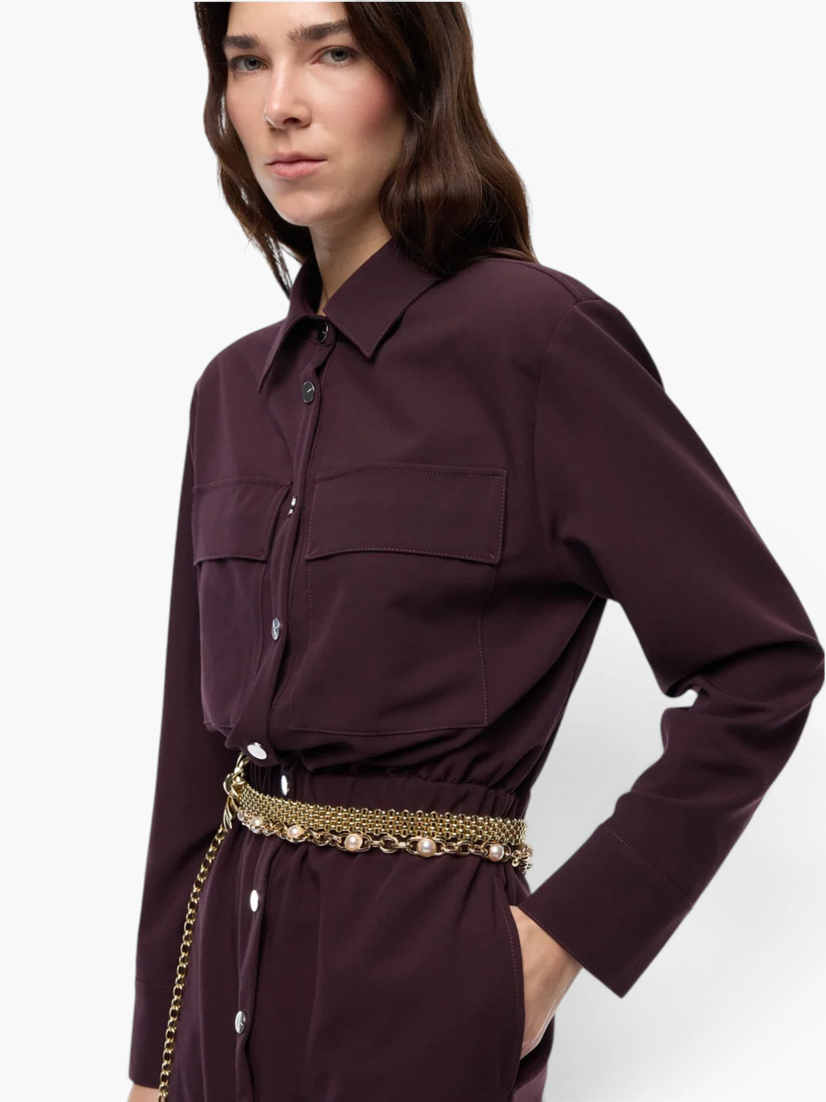 PINKO Dress - Bordeaux