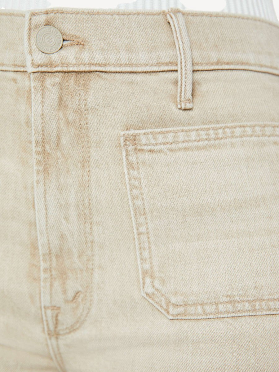Patch Pocket Undercover Sneak Jeans - Caramel