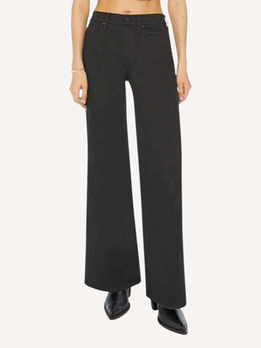 The Twister Sneak Jeans - Pitch Zwart