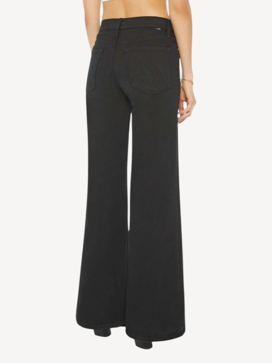 The Twister Sneak Jeans - Pitch Zwart