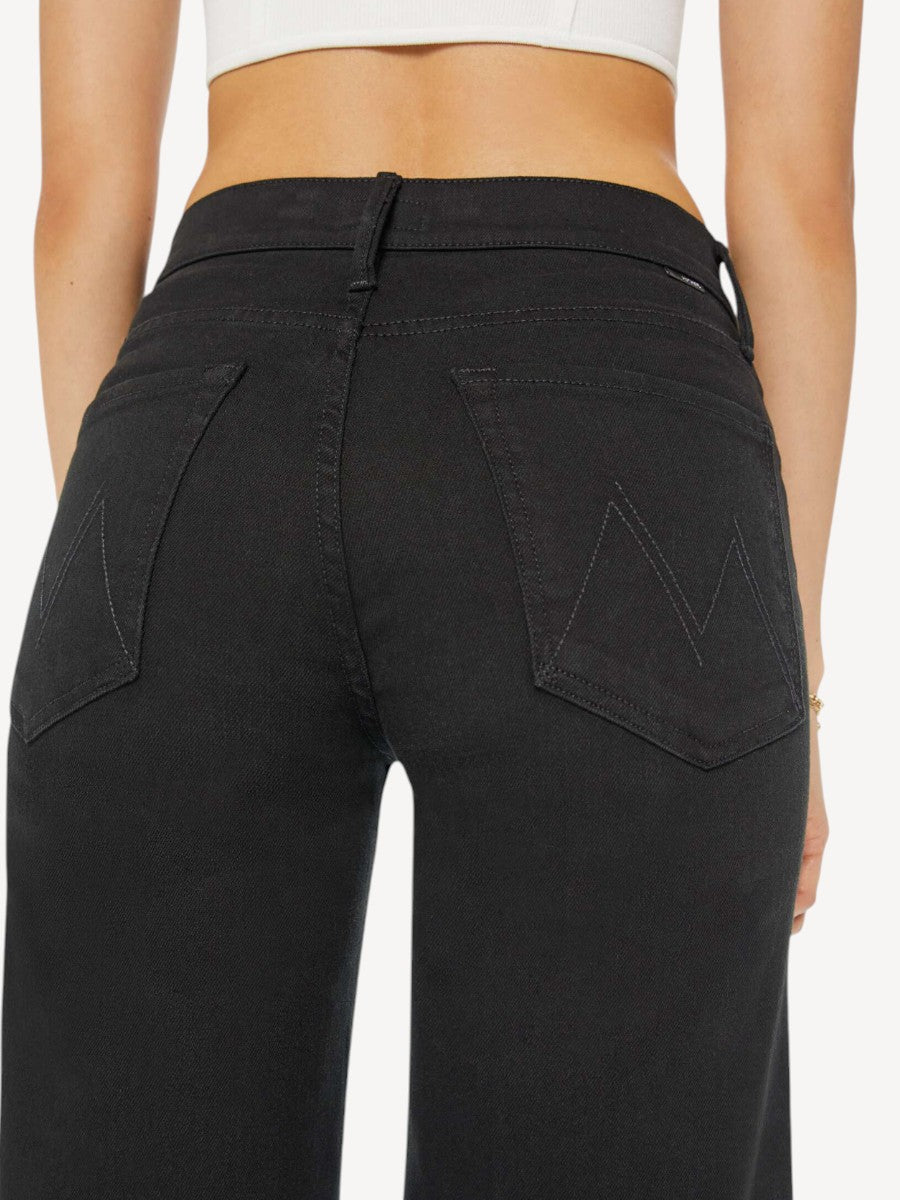 The Twister Sneak Jeans - Pitch Zwart