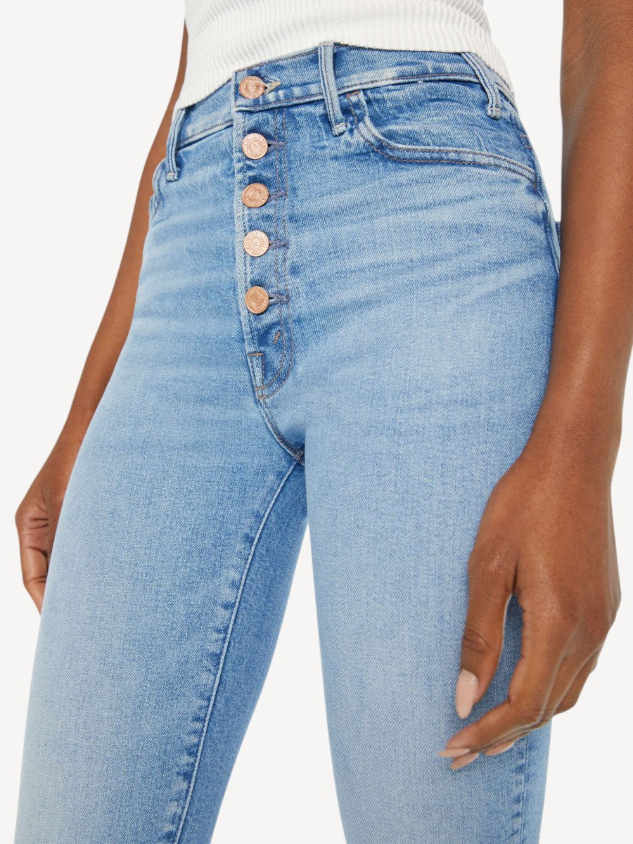 The Pixie Hustler Ankle Jeans - Tarot Time Blauw