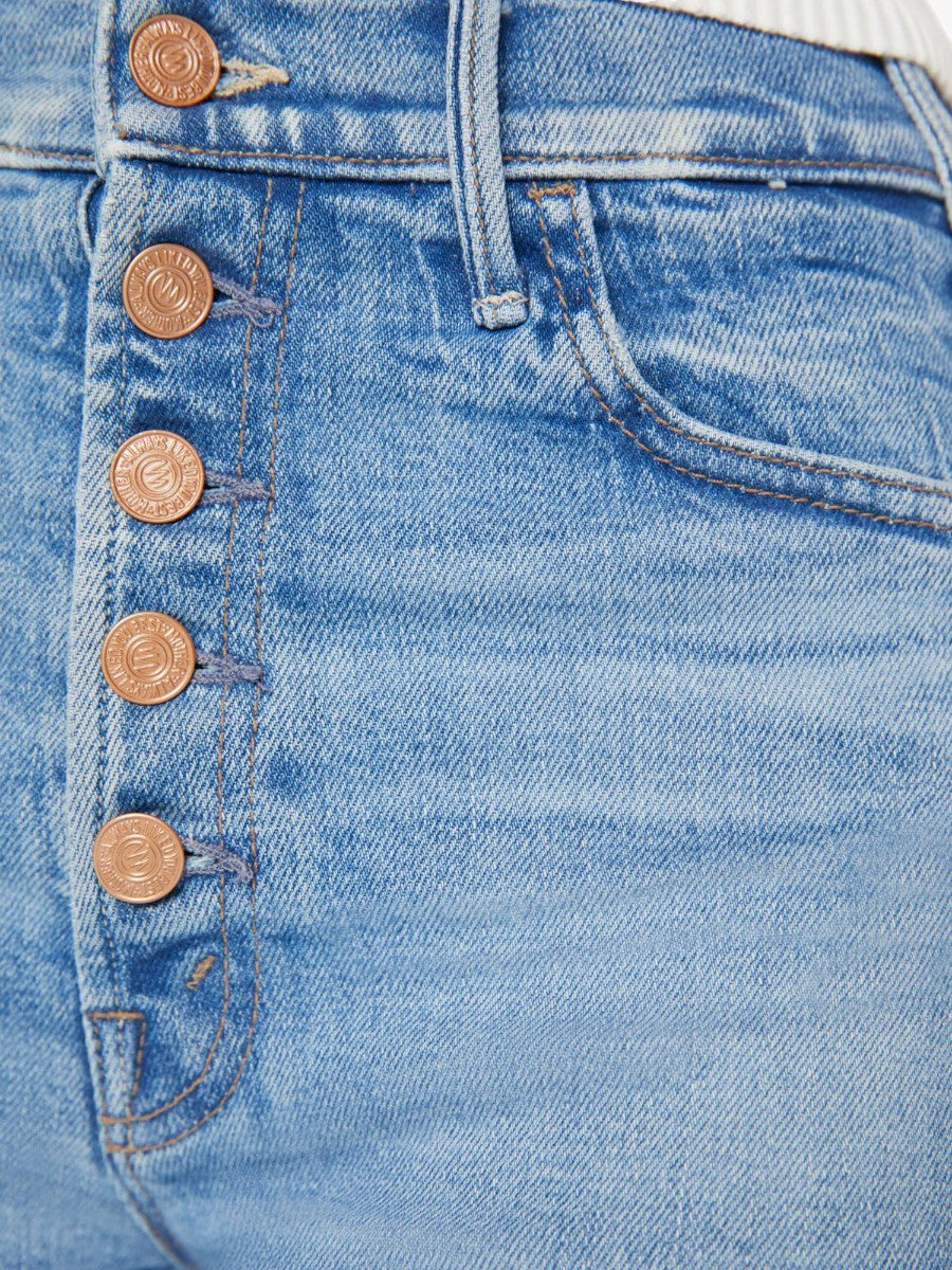 The Pixie Hustler Ankle Jeans - Tarot Time Blauw