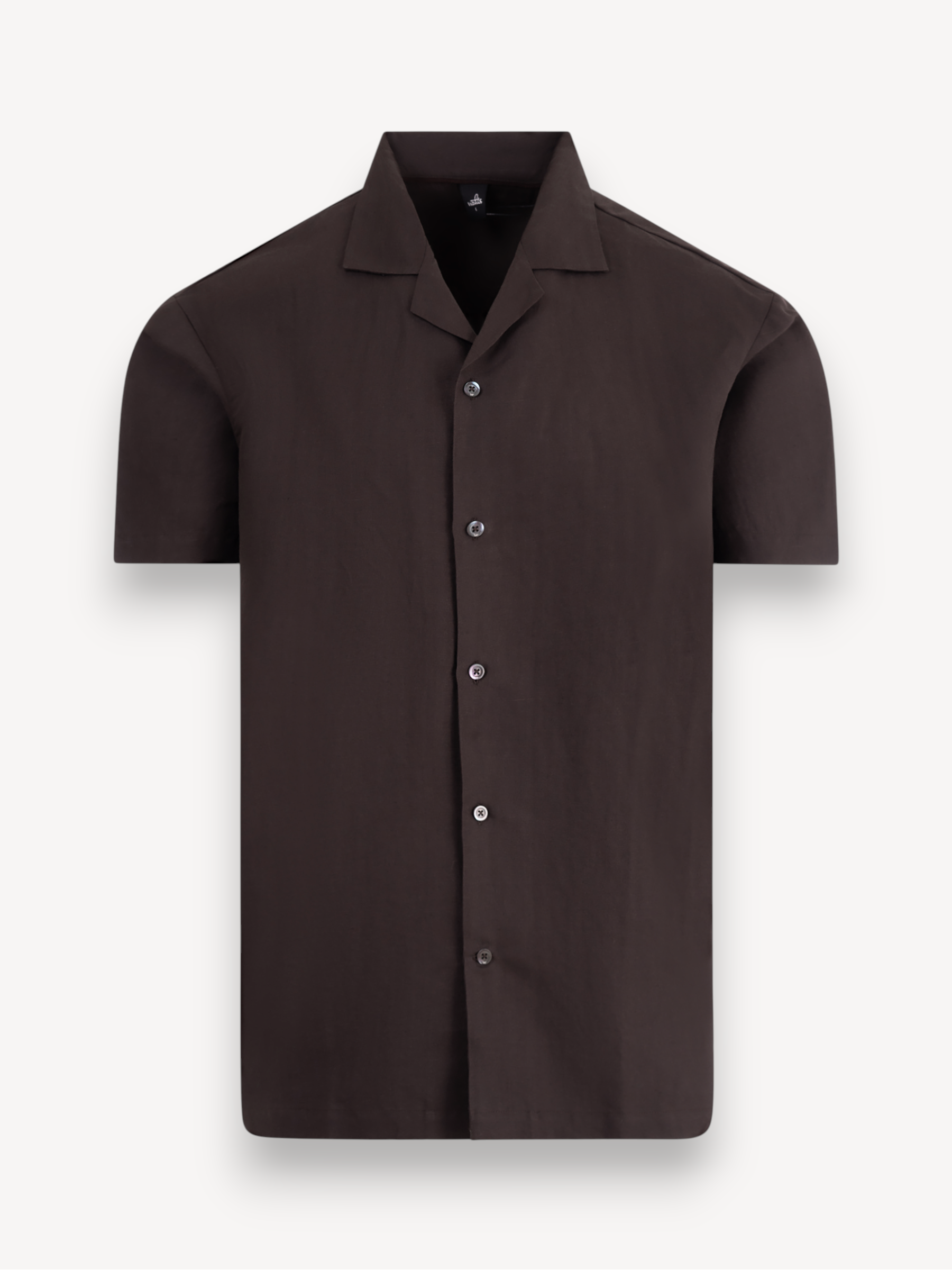 Tanner Linen Shirt - Dark Brown