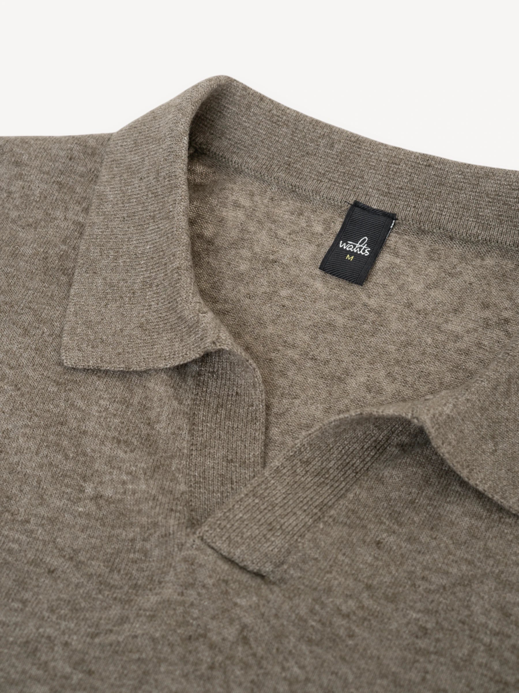 Anderson Knitted Polo - Donkergroen