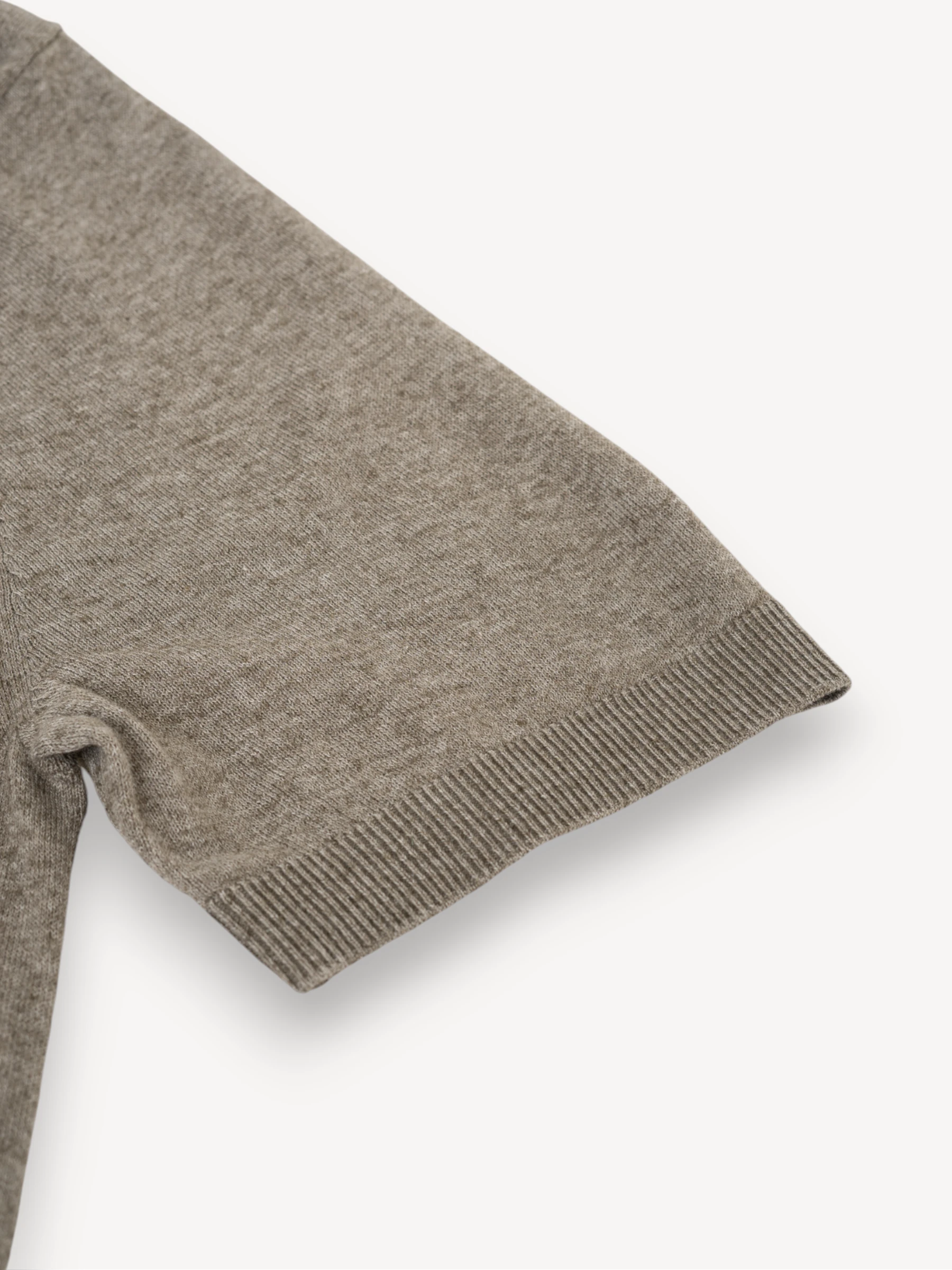 Anderson Knitted Polo - Donkergroen