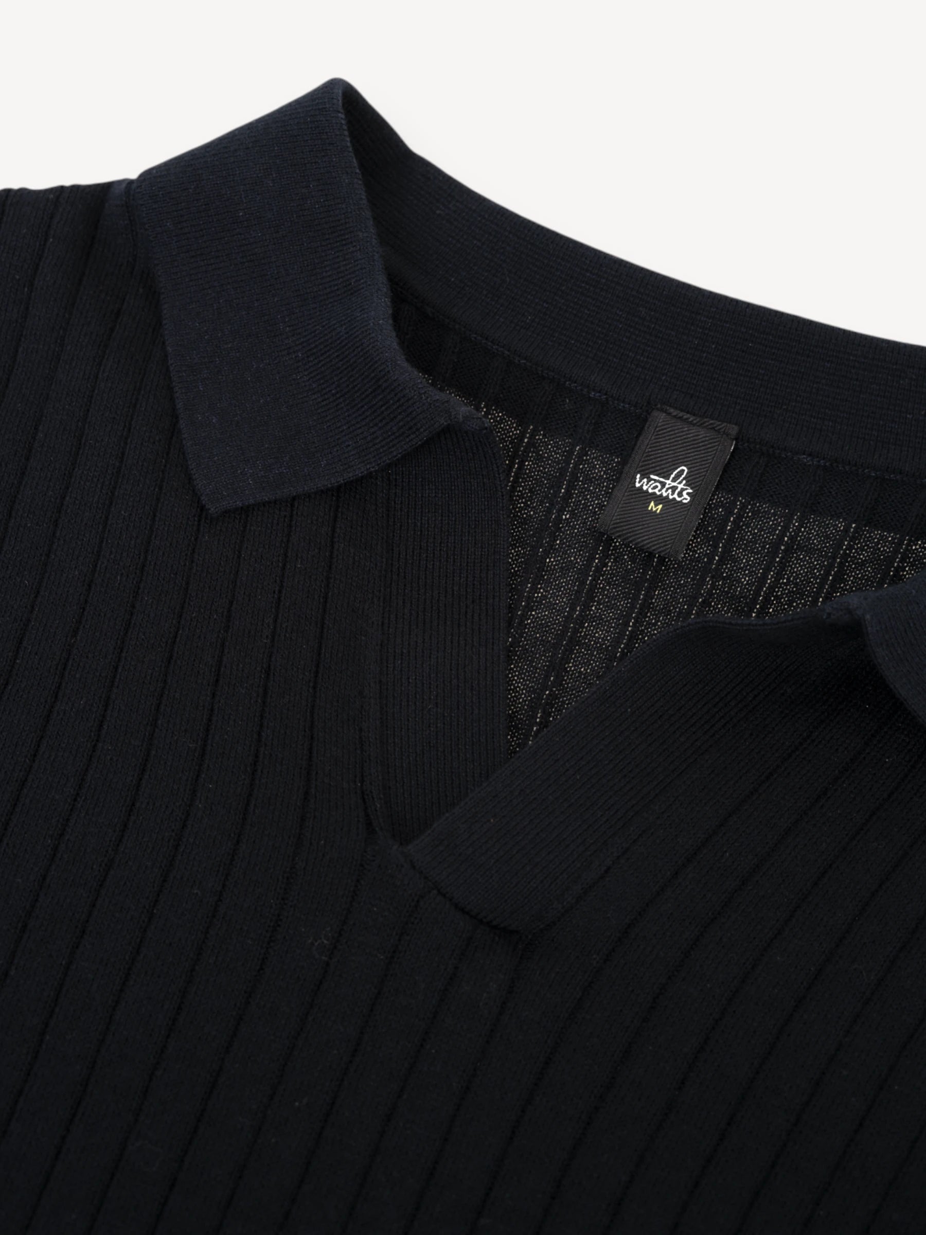 Cameron Knitted Polo - Donkerblauw