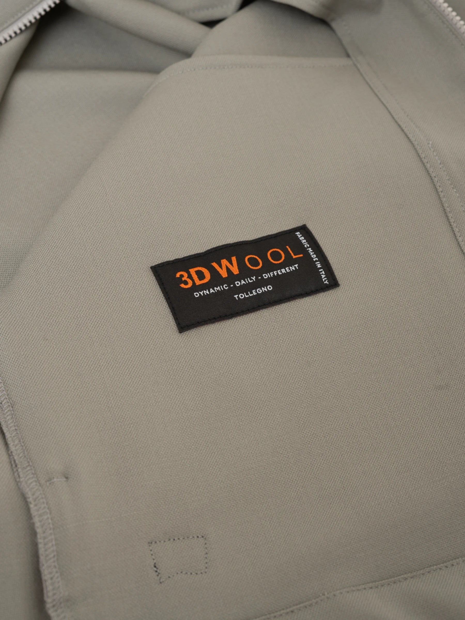 Kenson Wool Overshirt - Stone Beige