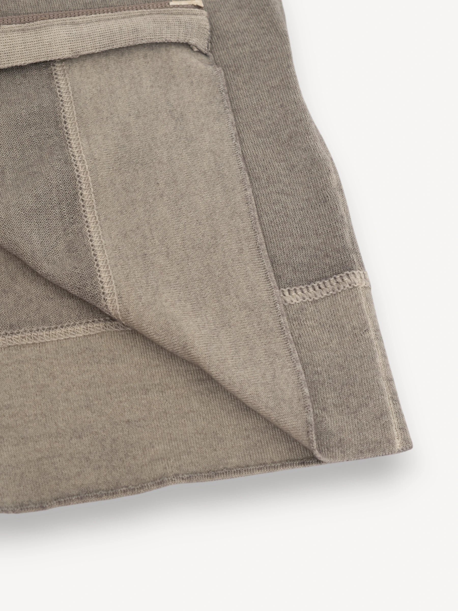 Zip Cardigan - Taupe