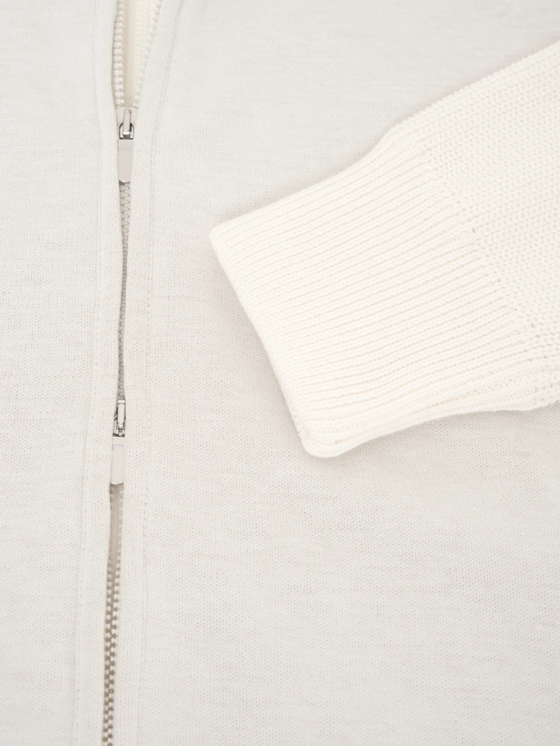 Hooded Cardigan - Ecru