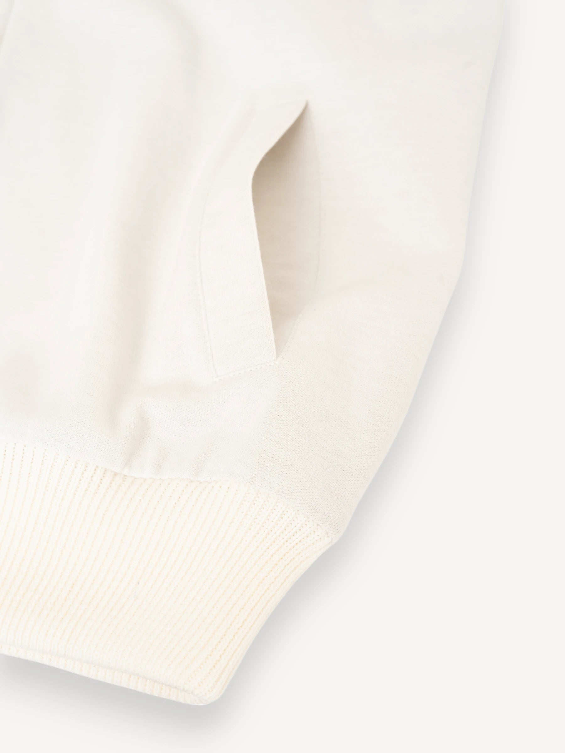 Hooded Cardigan - Ecru