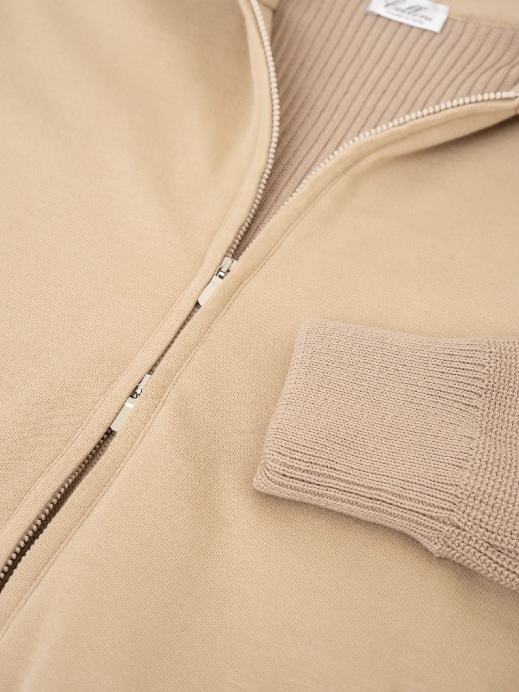 Hooded Cardigan - Beige