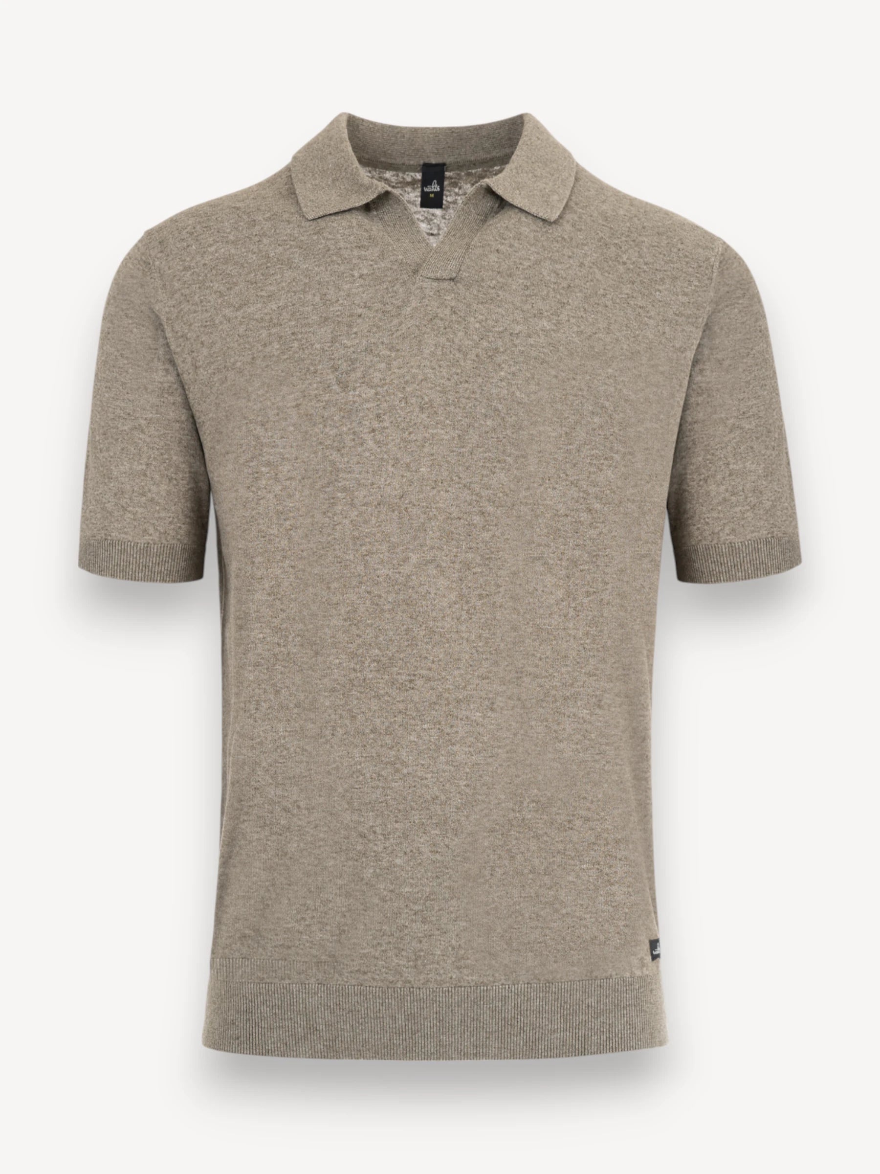 Anderson Knitted Polo - Donkergroen