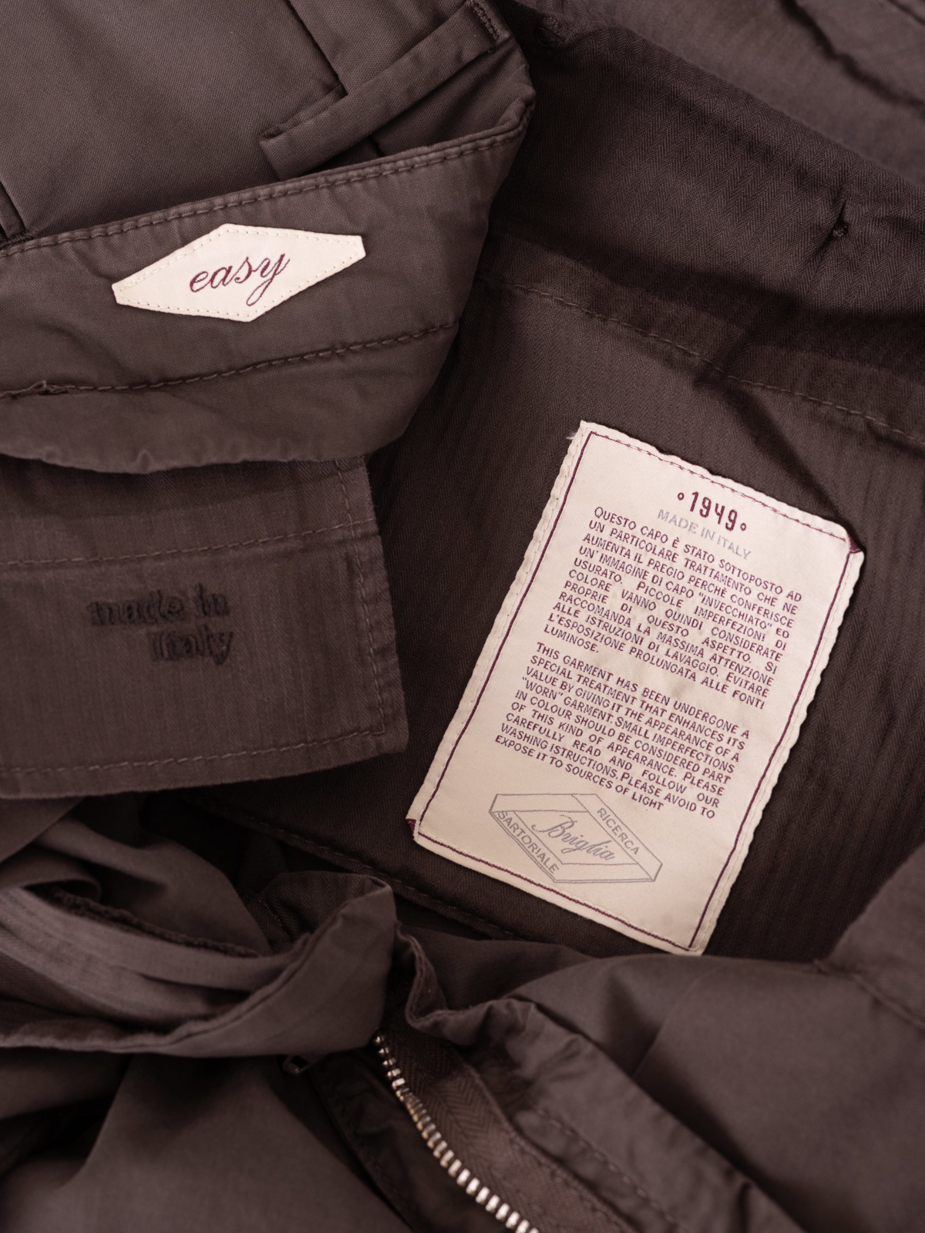 Cotton Stretch Chino - Bruin