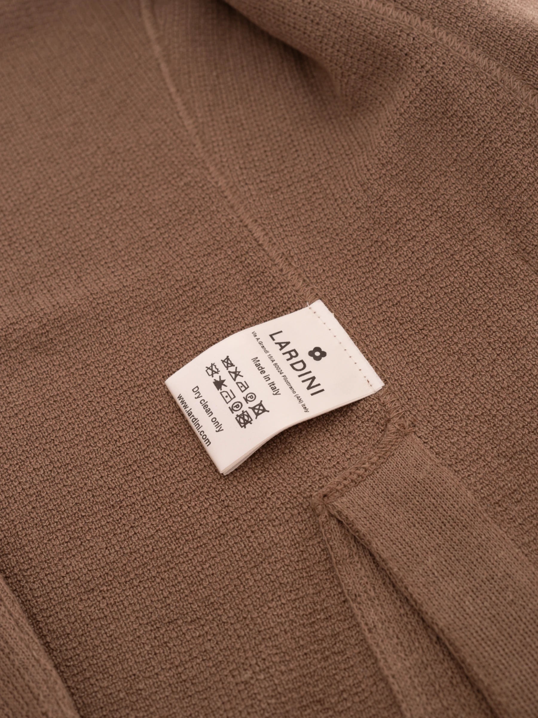 Gebreide Blazer - Donker Beige