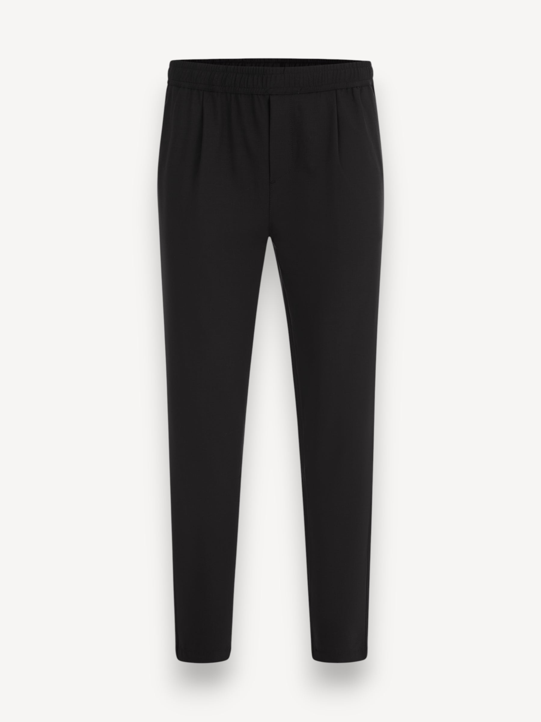 Hunter Wool/Stretch Trousers - Pure Black