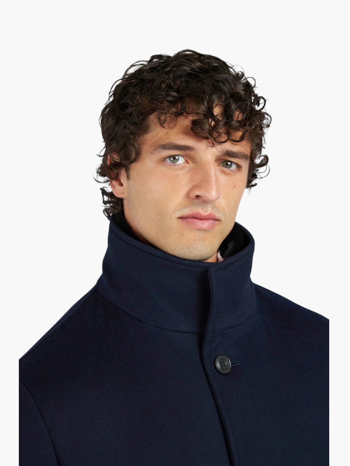 Carcoat in Loro Piana Green Storm Jacket 15312418 - Donkerblauw