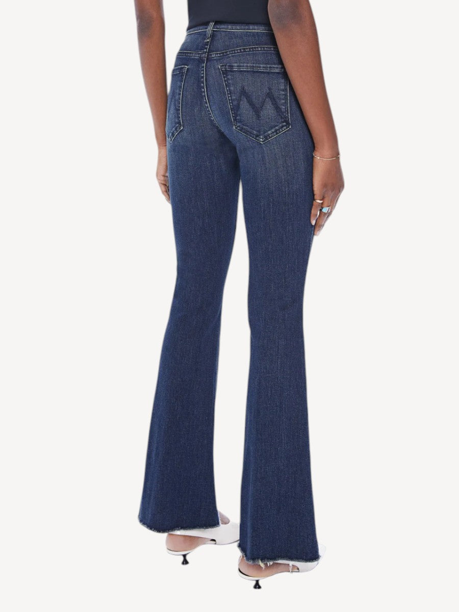 The Weekender Fray Jeans - Mint Condition Blauw