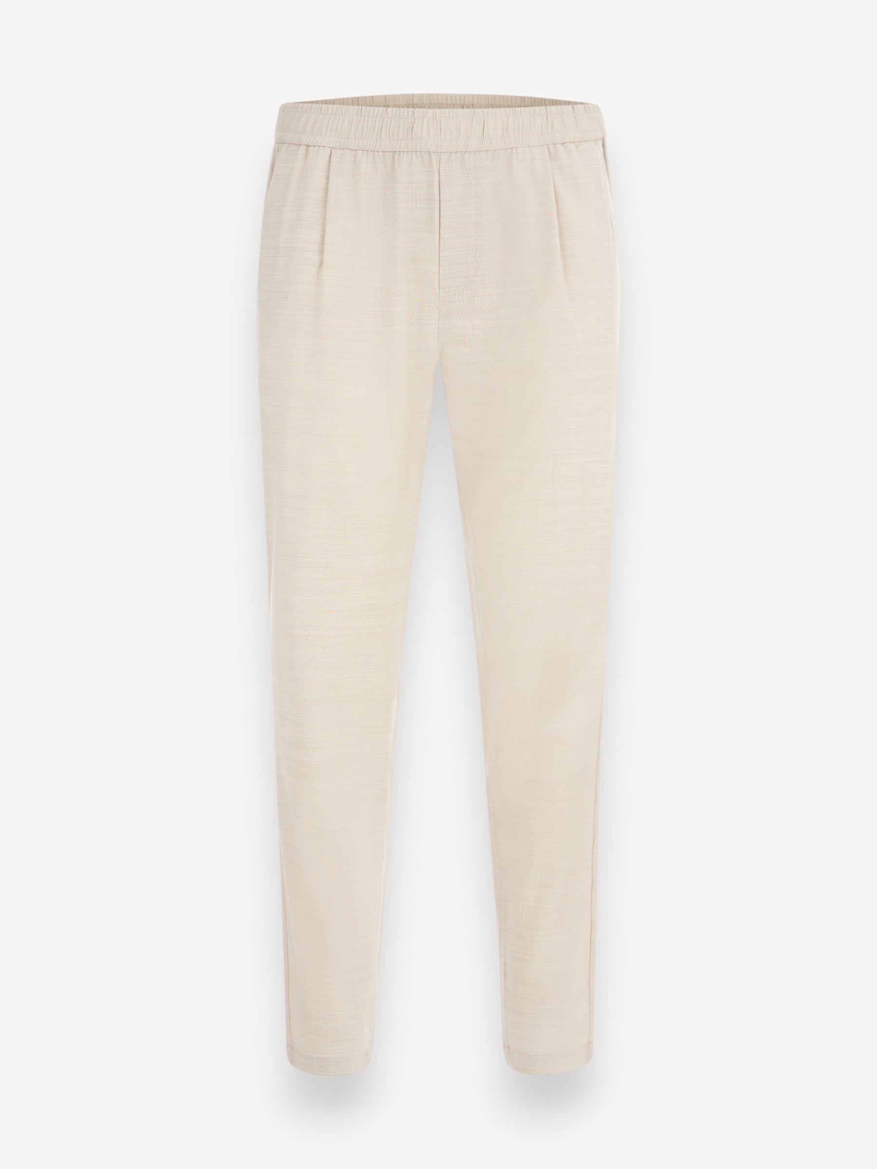 Hunter Wool/Stretch Trousers - Light Sand Melange