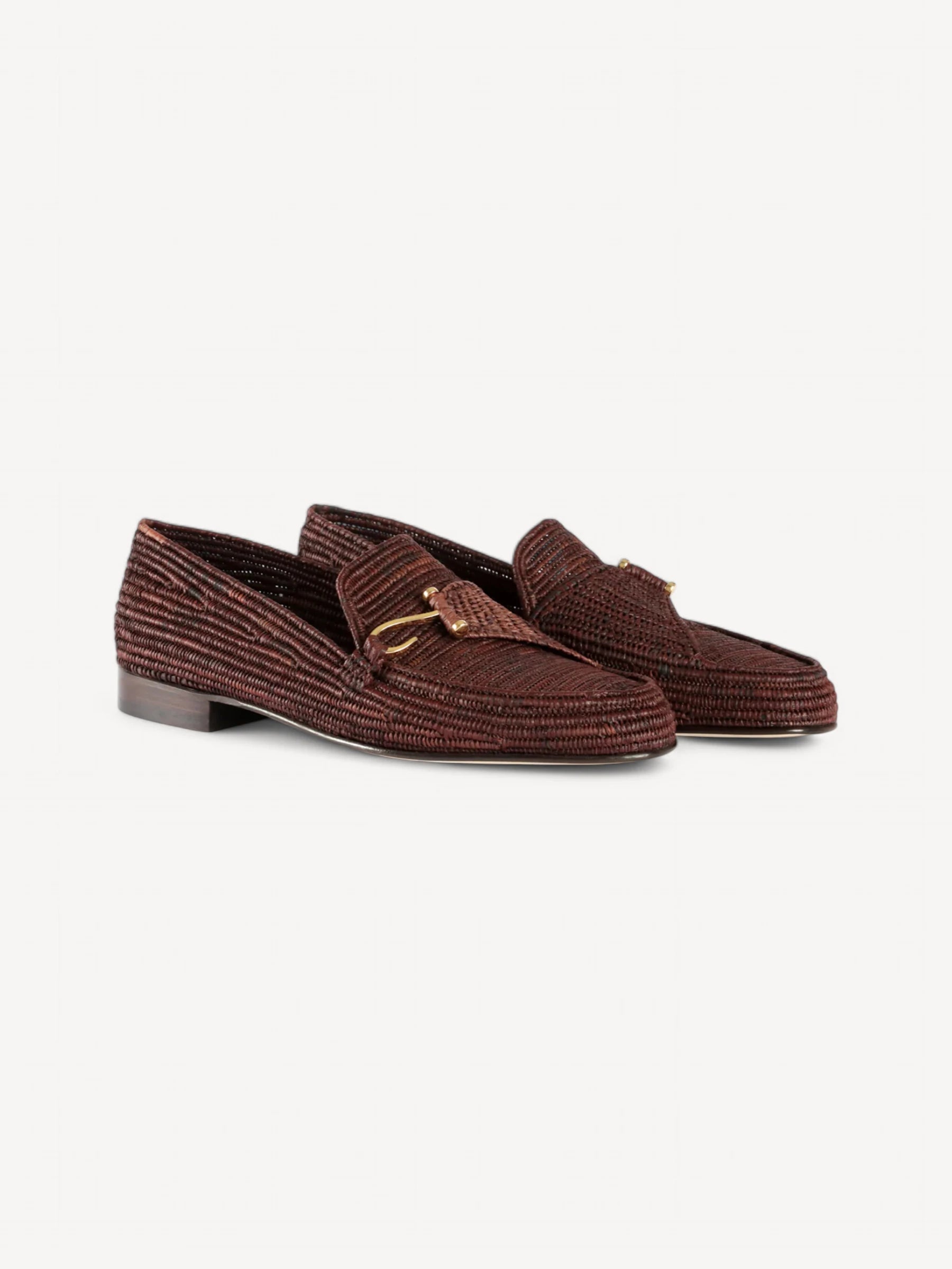 Agadir Loafer - Raffia Brown