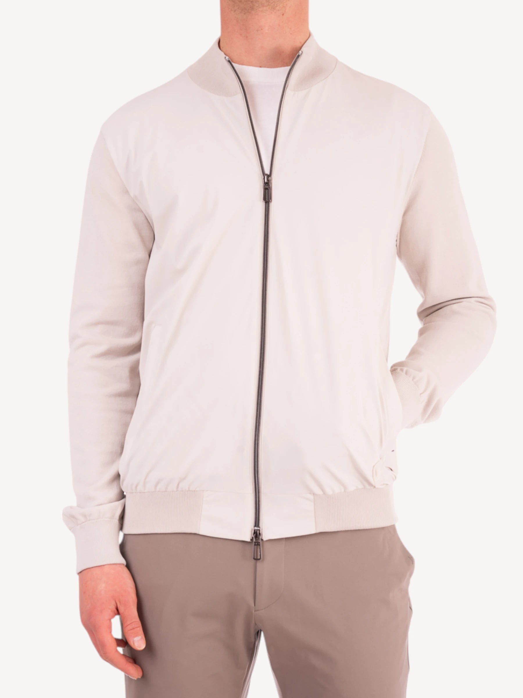 Hybrid Jacket - Lichtgrijs