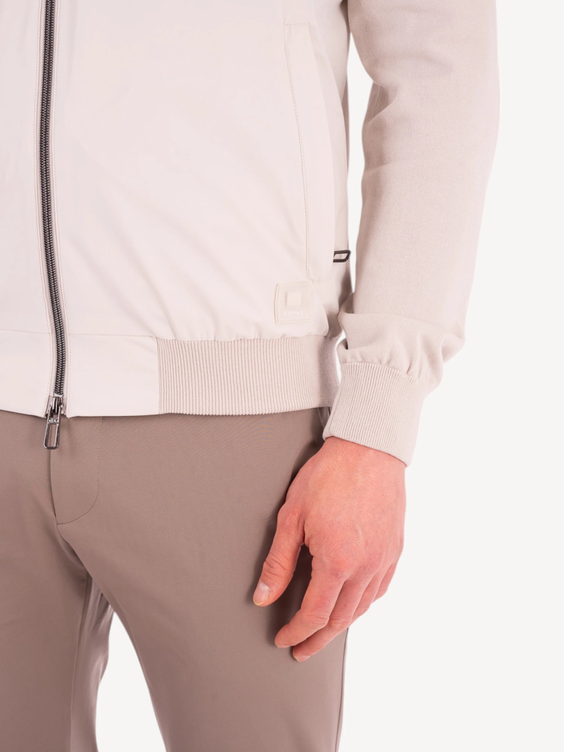 Hybrid Jacket - Lichtgrijs