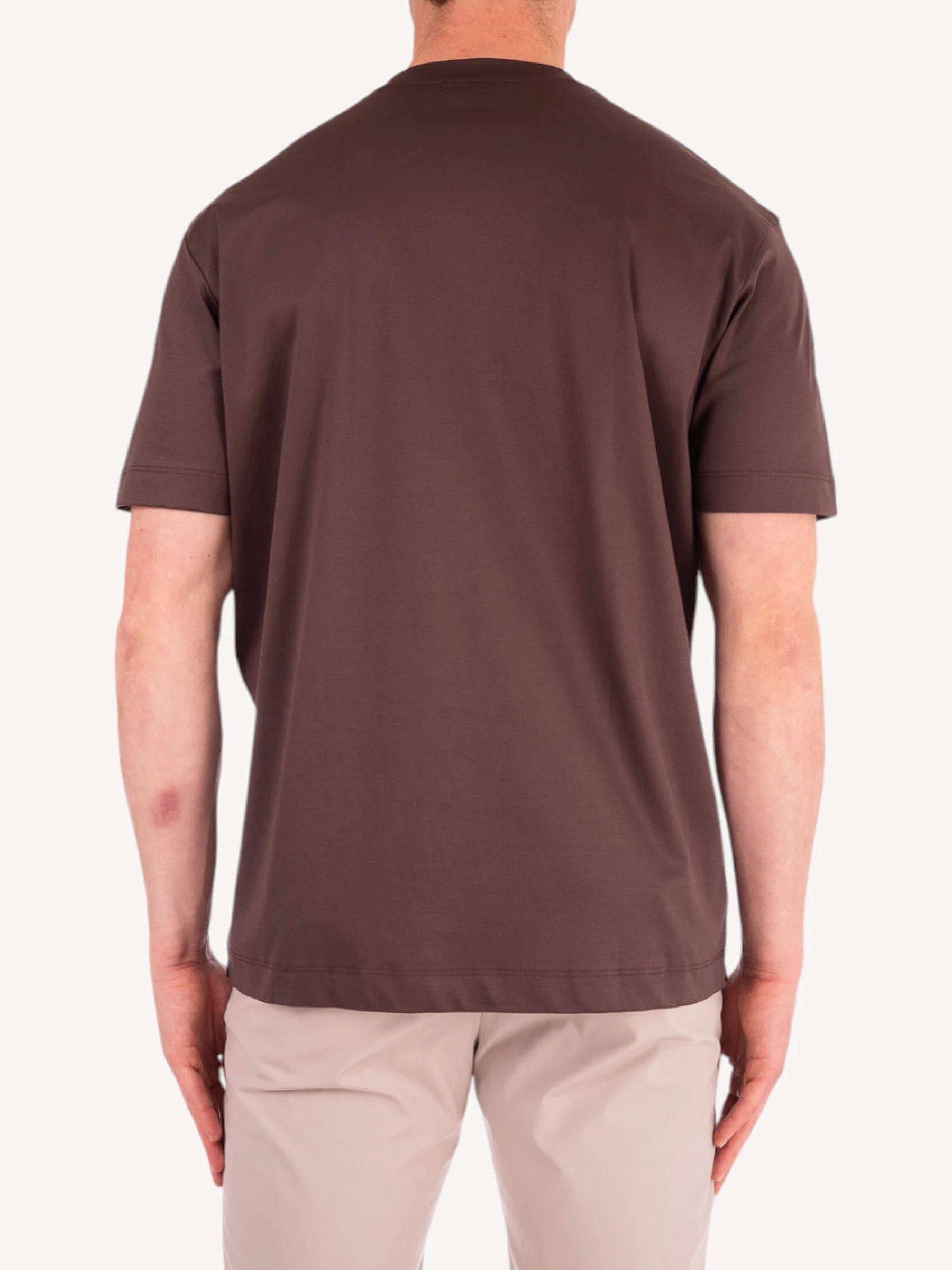Interlock Supima T-Shirt - Ebony Brown