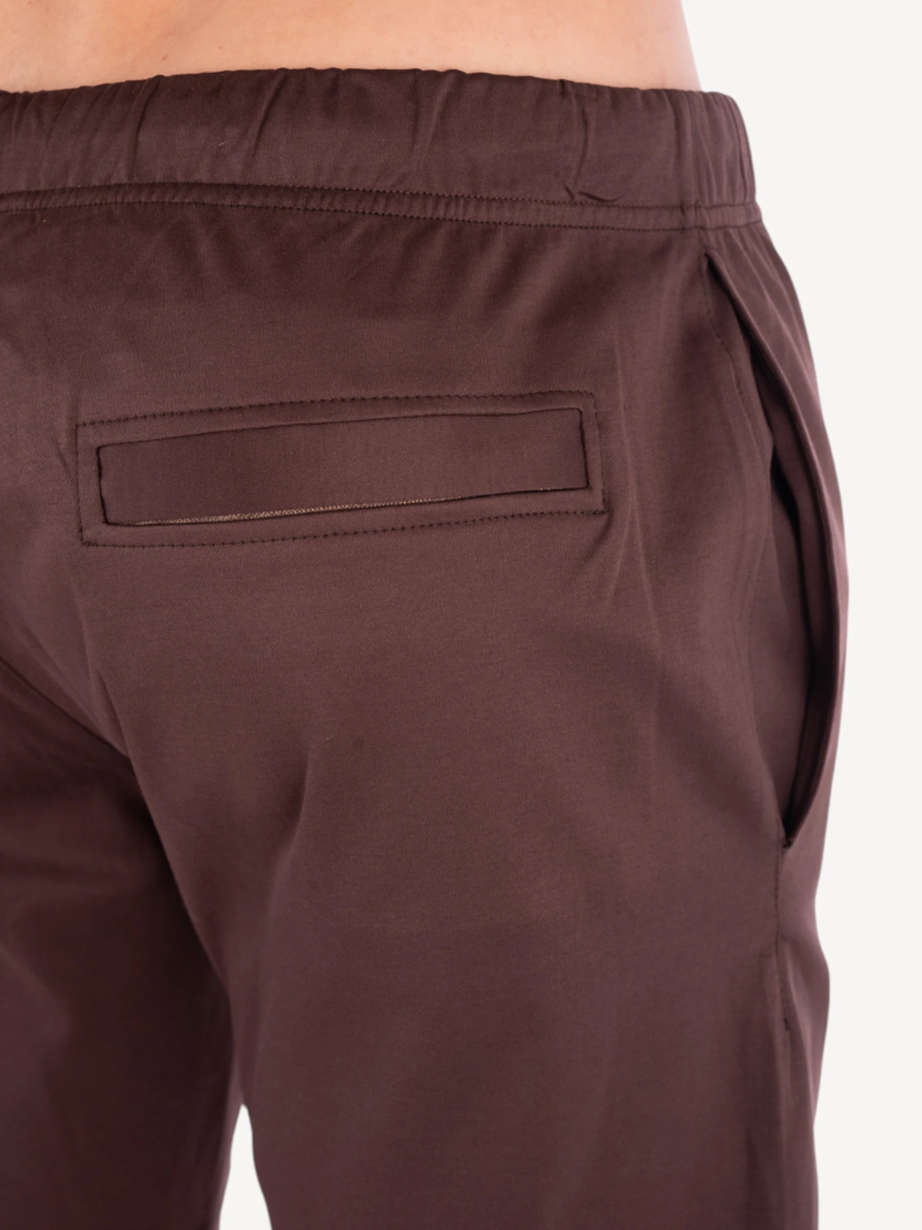 Interlock Supima Shorts - Ebony Brown