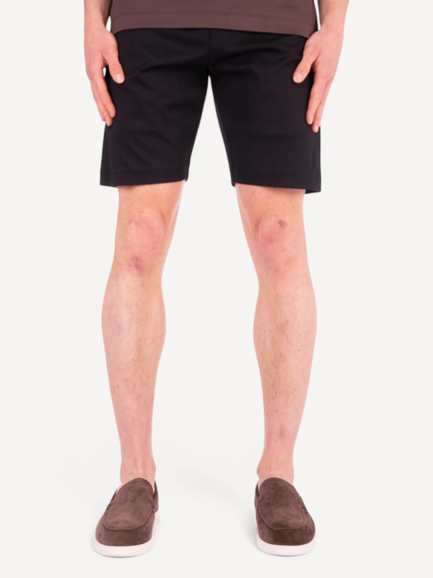 Interlock Supima Shorts - Zwart