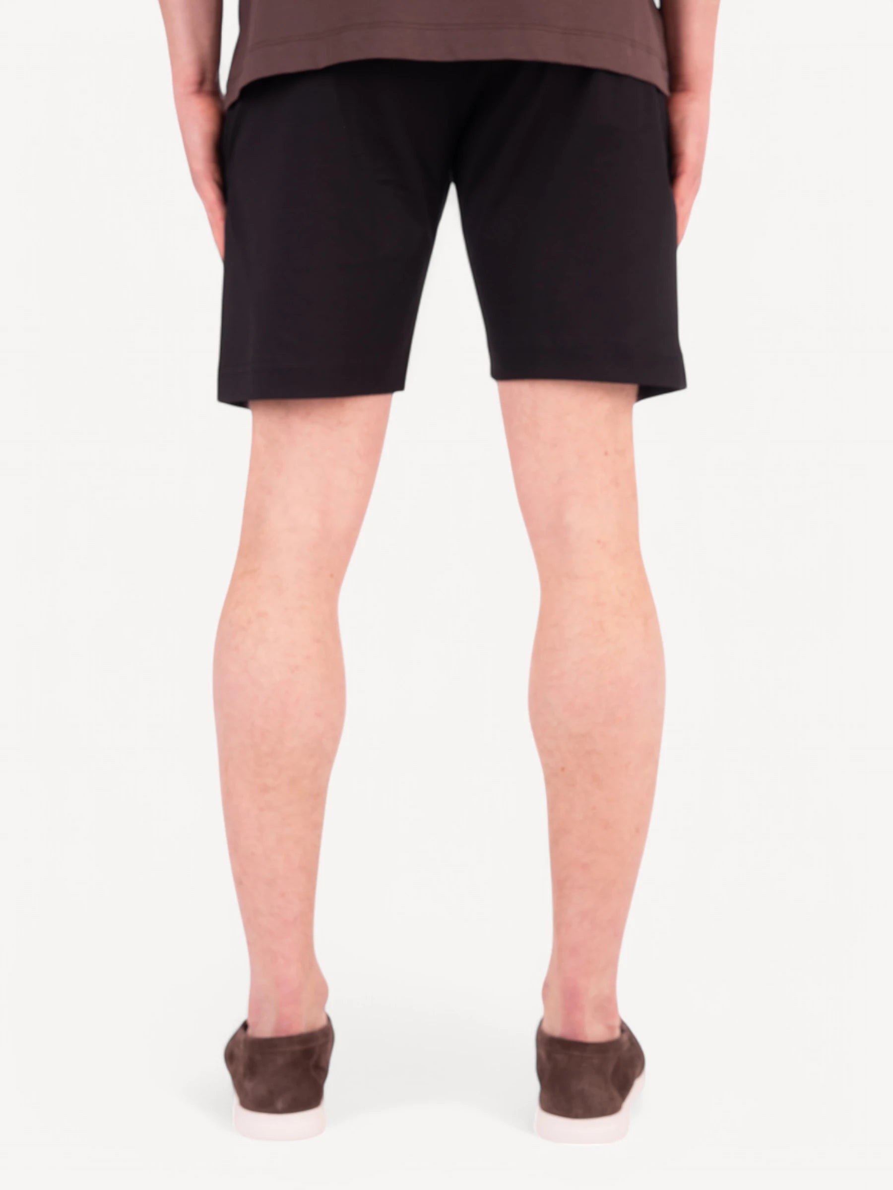 Interlock Supima Shorts - Zwart