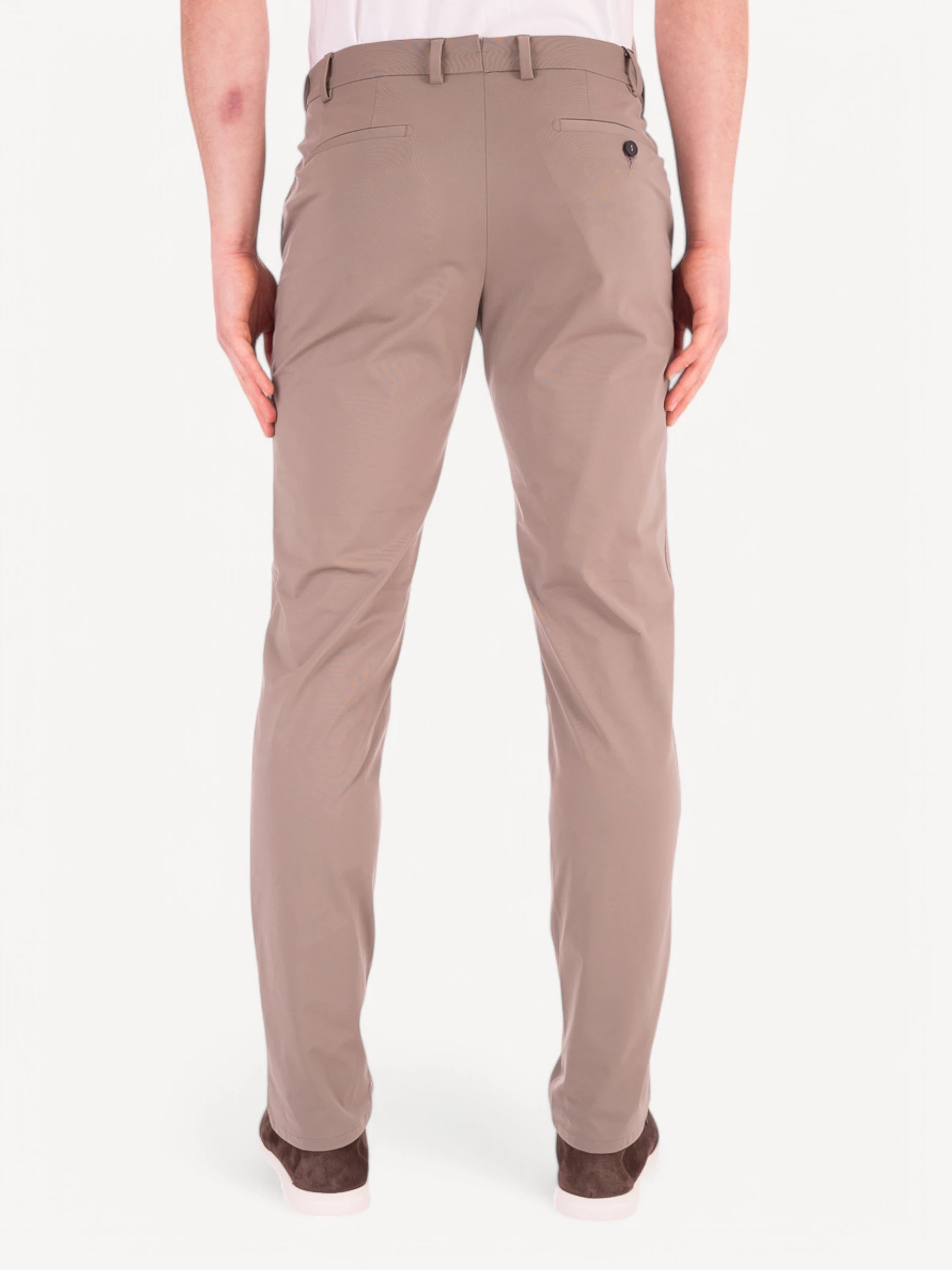 Morello Elax Active Jersey Pants - Taupe