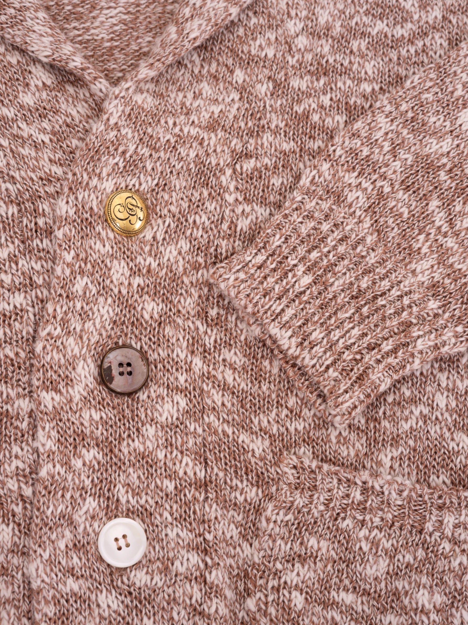 Cardigan - Beige Gemêleerd