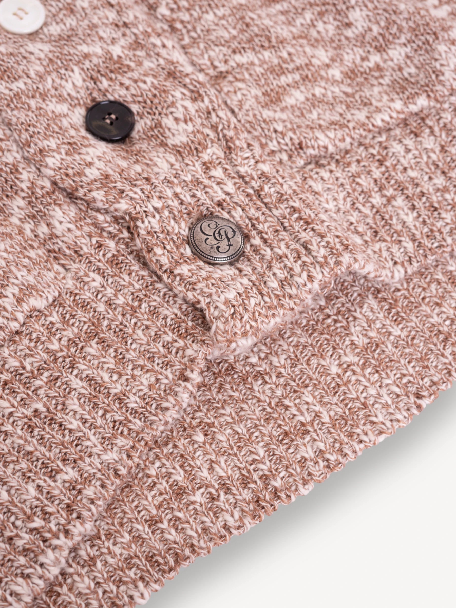 Cardigan - Beige Gemêleerd